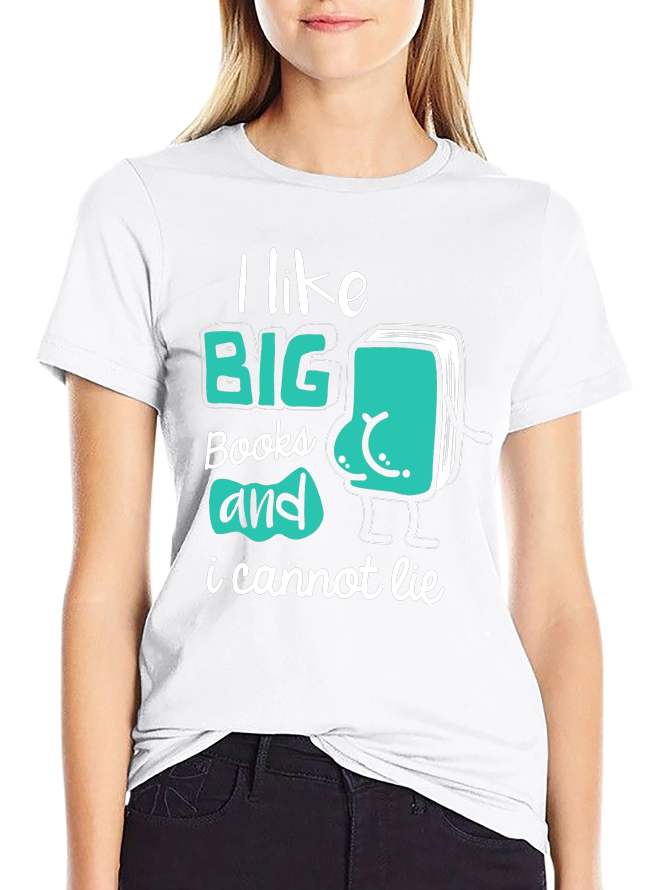 I Like Big Books Funny Graphic Tee