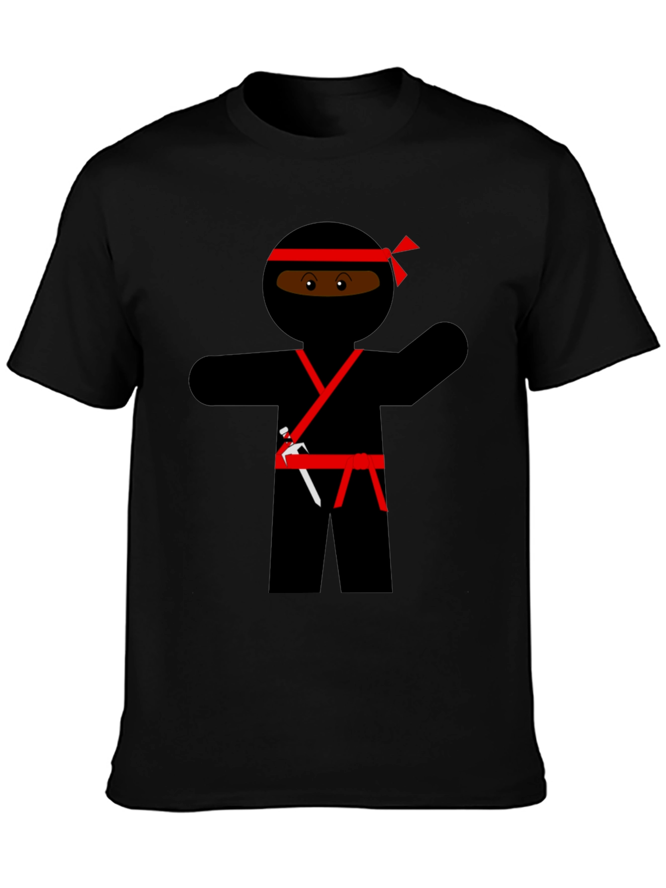 Ninja Cartoon Graphic Novelty T-Shirt