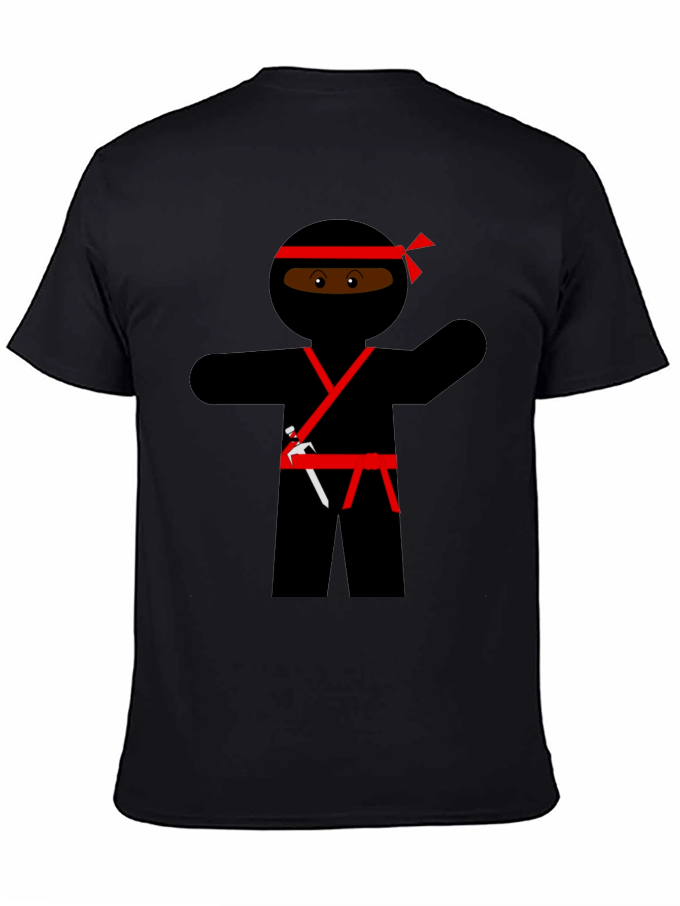 Ninja Cartoon Graphic Novelty T-Shirt