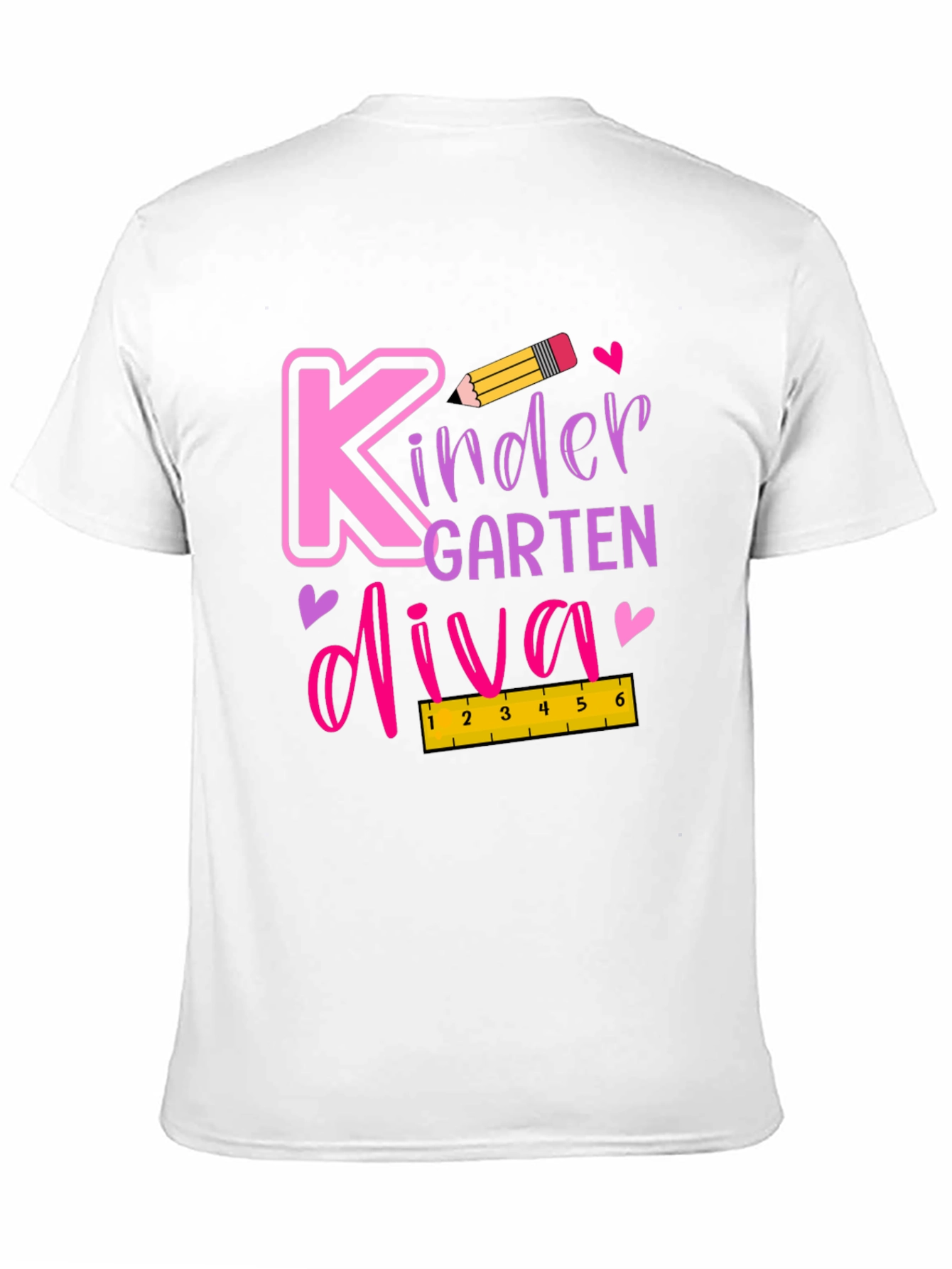 Kindergarten Diva Black T-Shirt