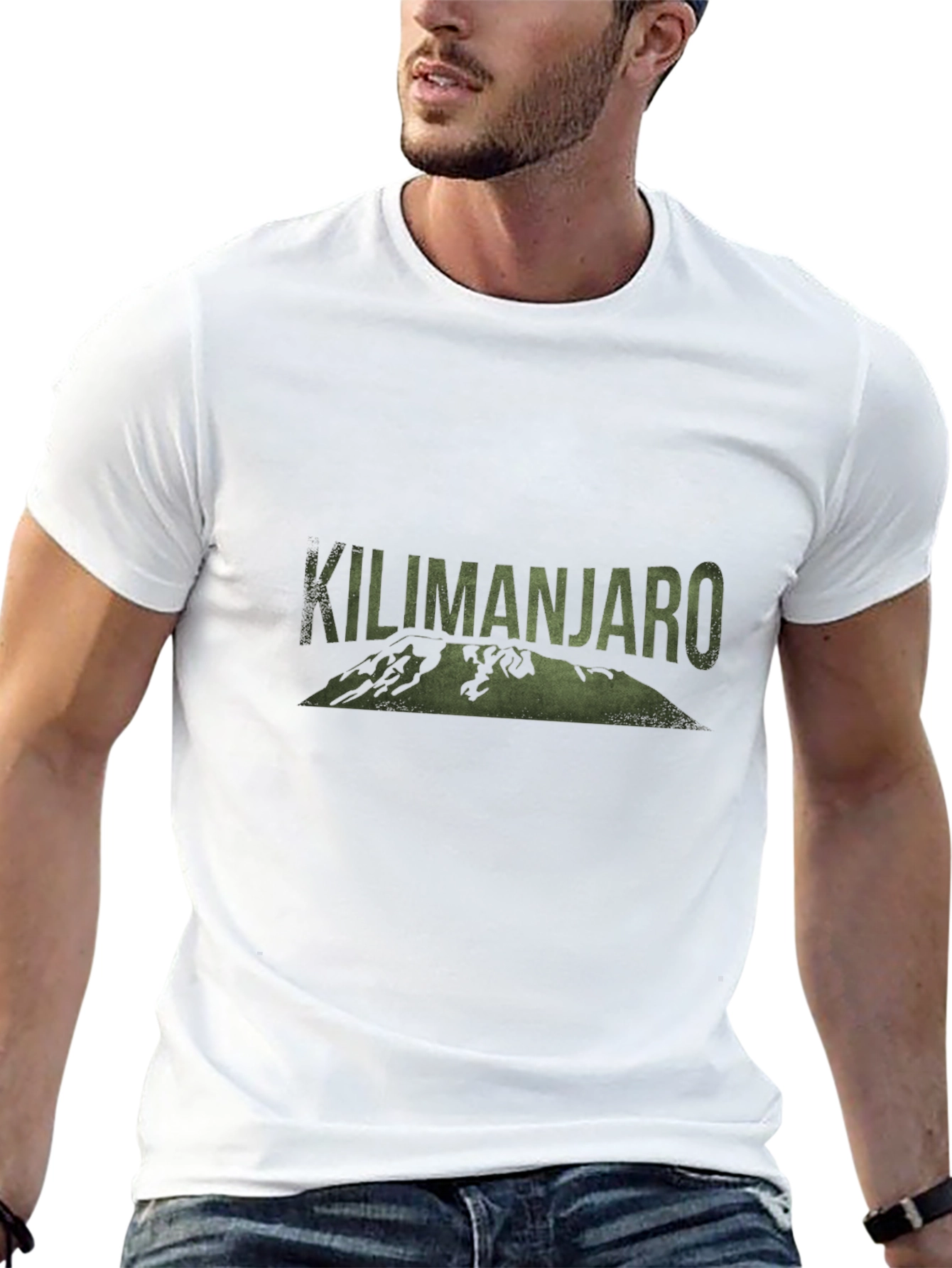 Kilimanjaro Graphic Tee - Black Casual T-Shirt