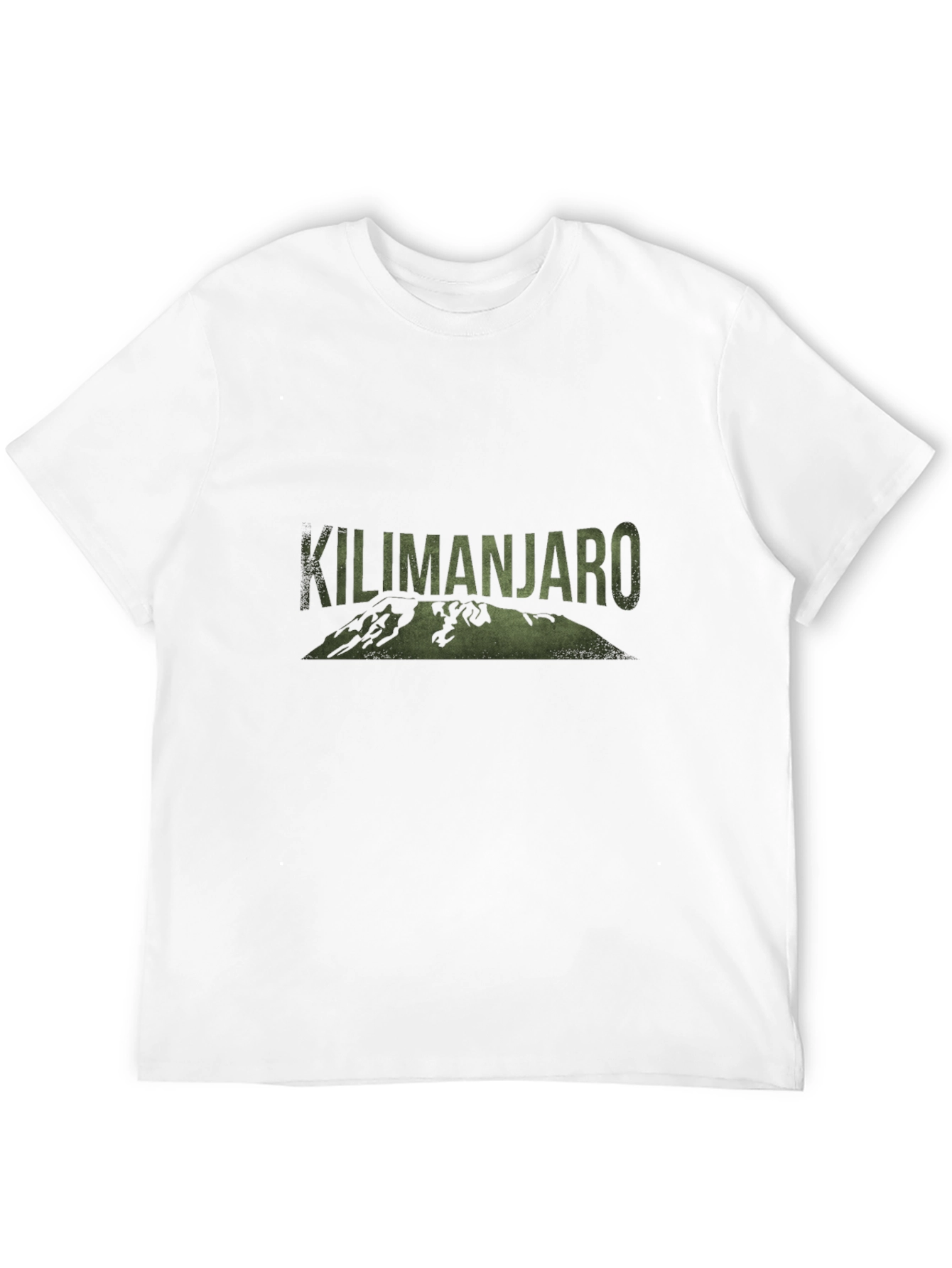 Kilimanjaro Graphic Tee - Black Casual T-Shirt