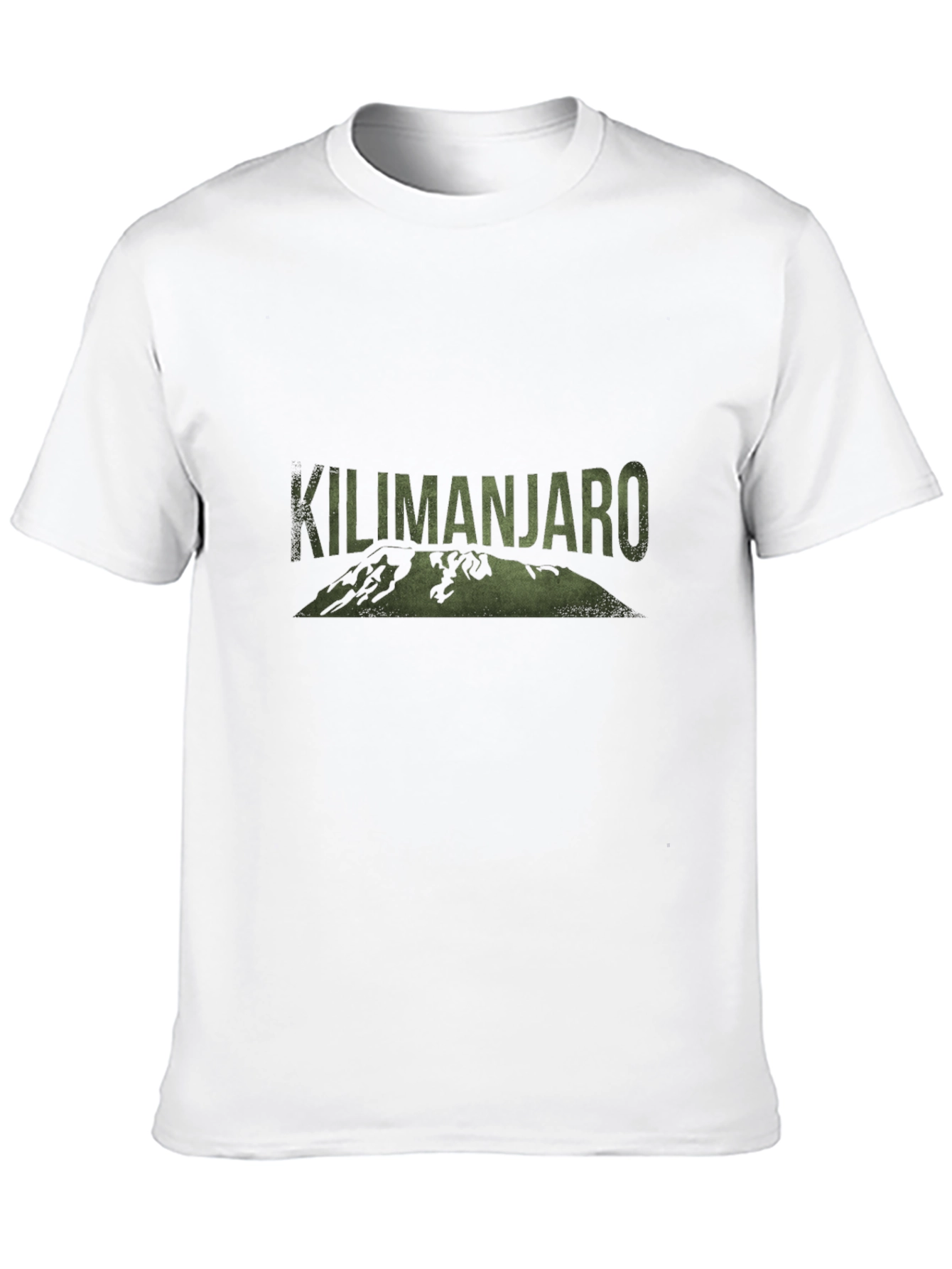 Kilimanjaro Graphic Tee - Black Casual T-Shirt