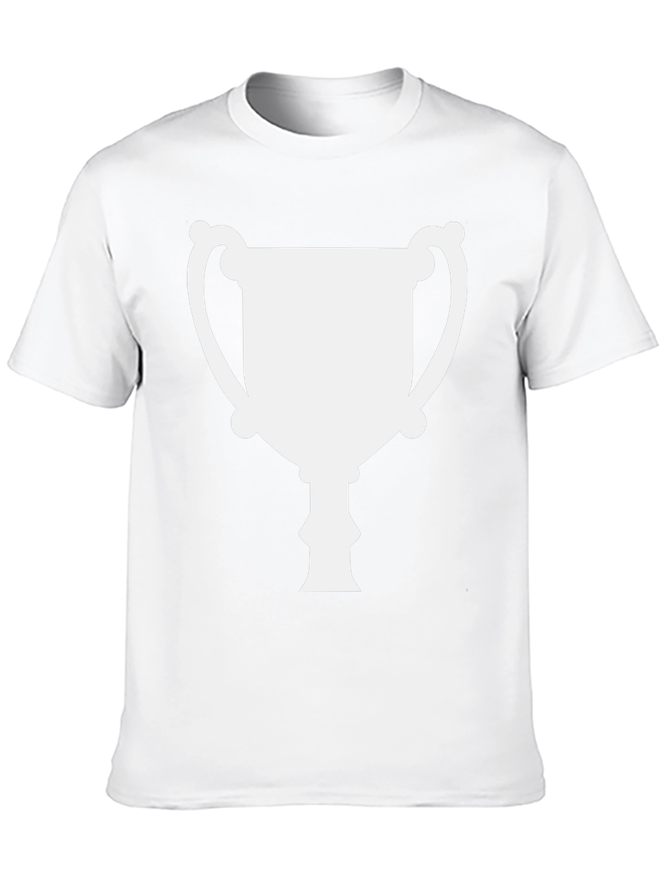 Trophy Graphic Tee - Black Cotton T-Shirt