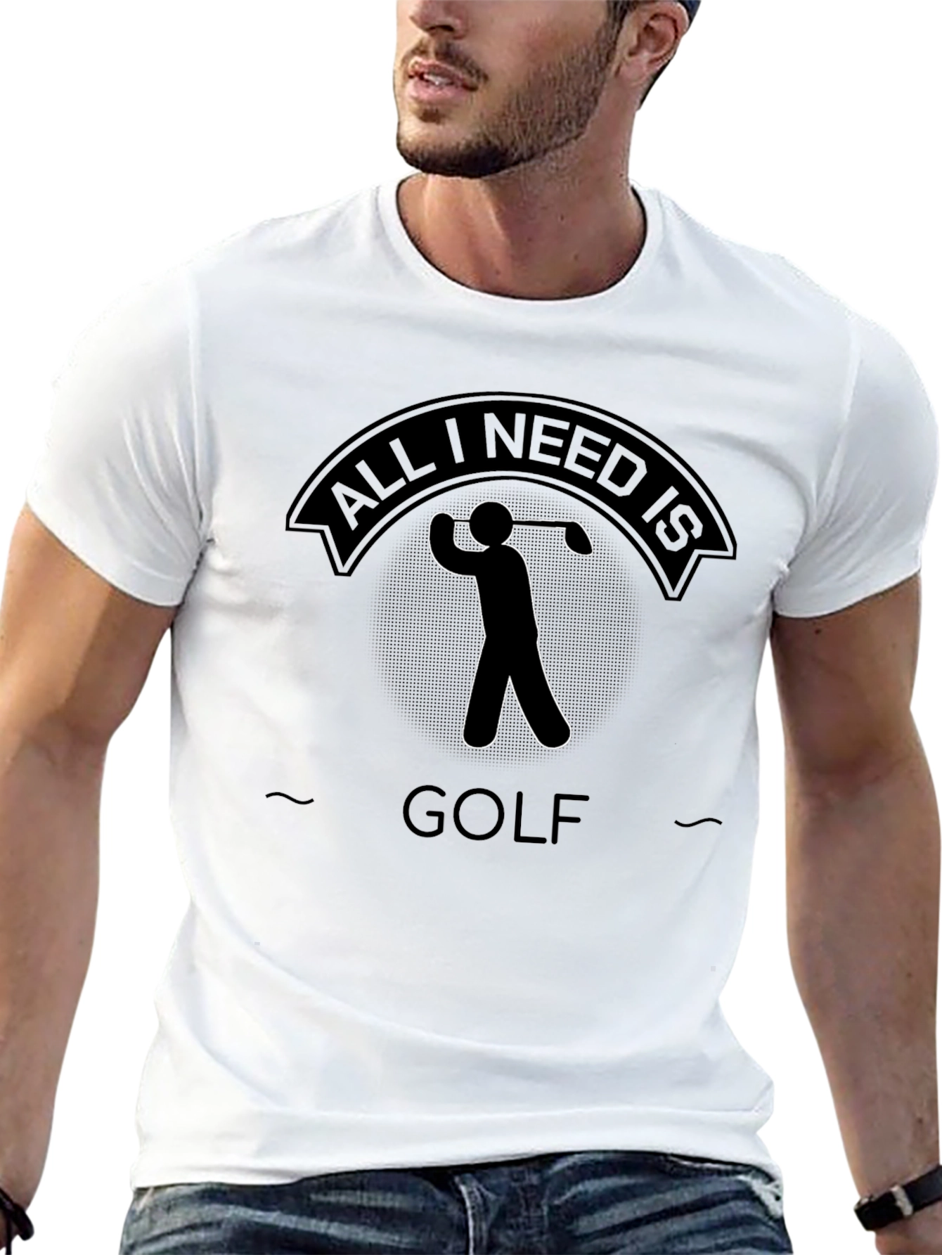 All I Need Is Golf - Graphic T-Shirt