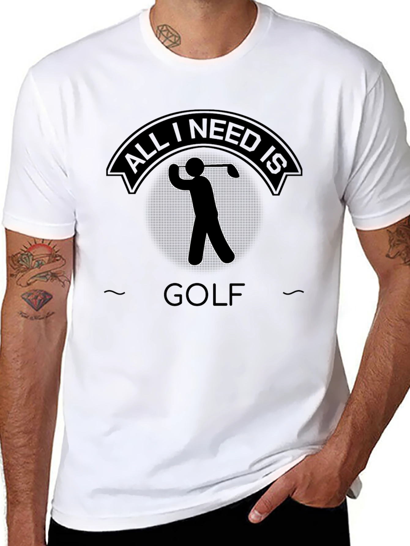 All I Need Is Golf - Graphic T-Shirt