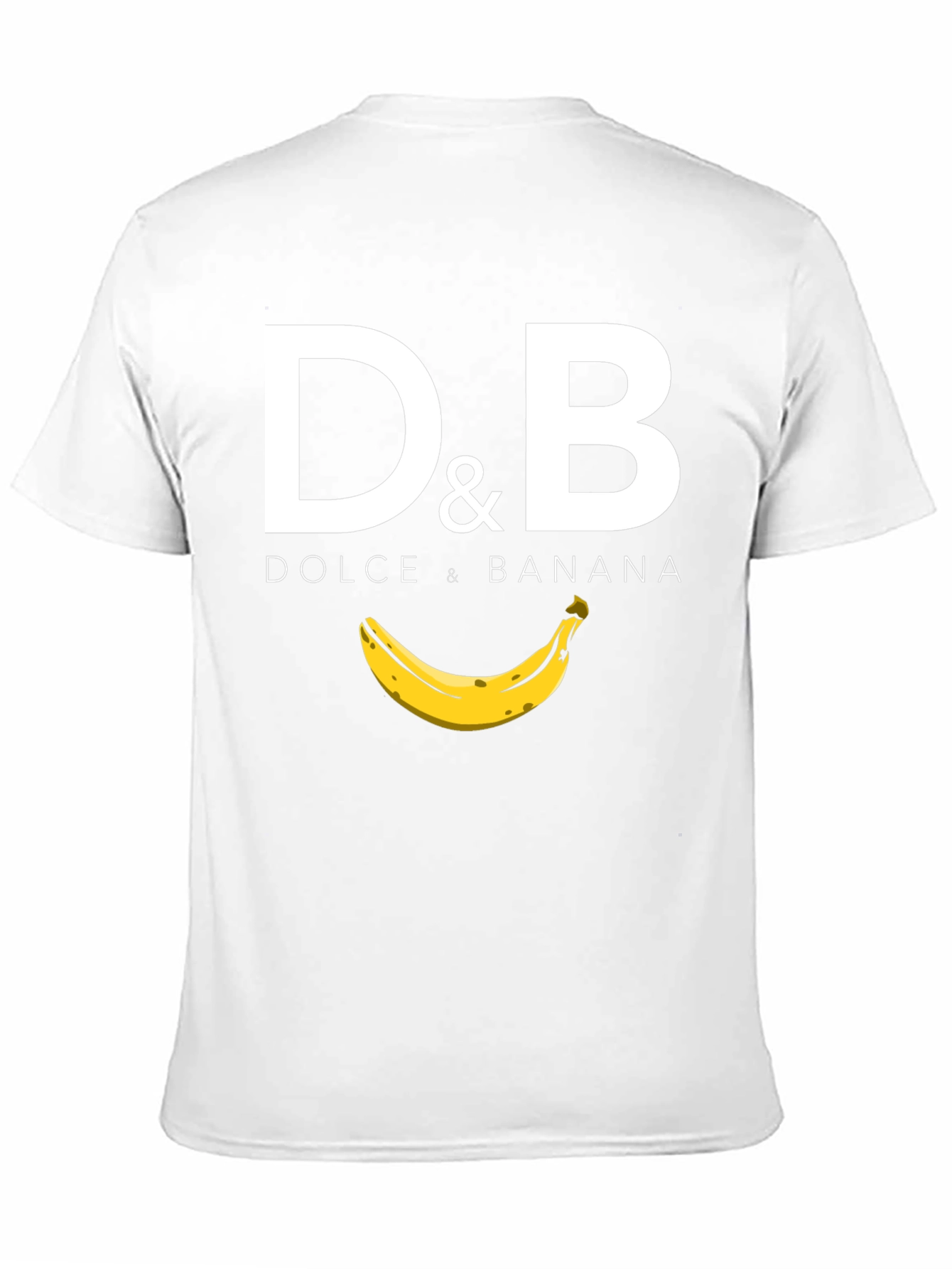 Dolce & Banana Black Graphic T-Shirt