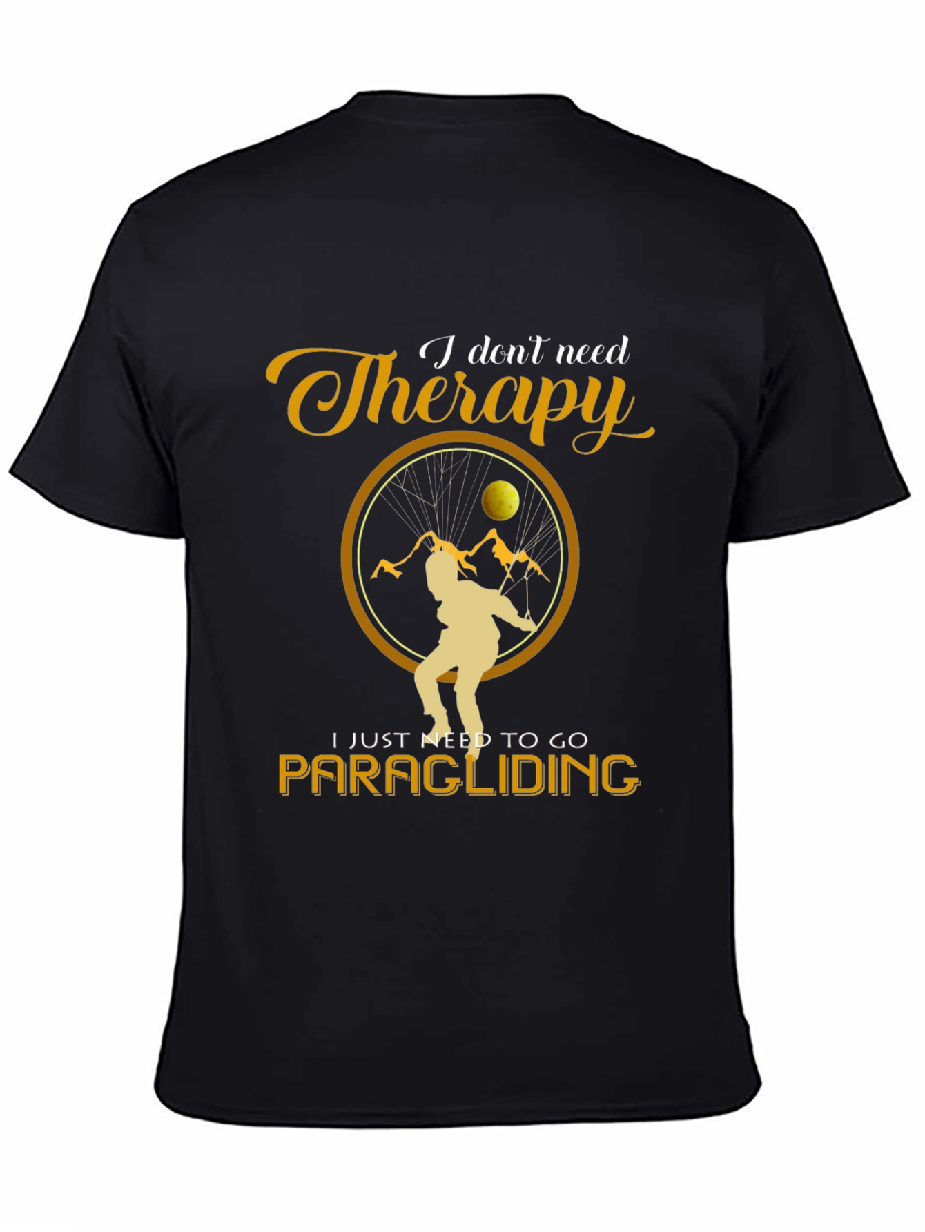 Paragliding Therapy T-Shirt - Adventure Seeker Apparel