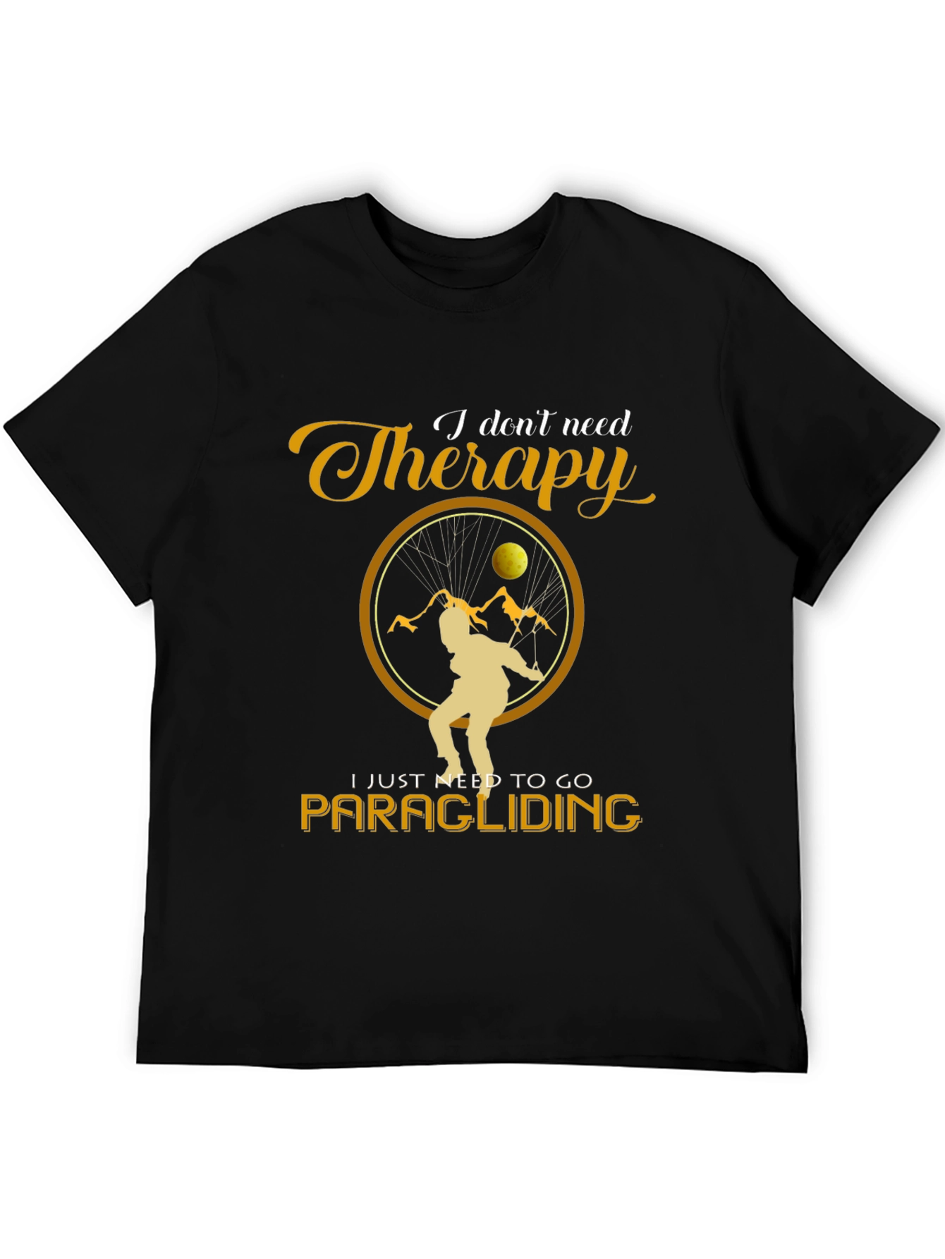 Paragliding Therapy T-Shirt - Adventure Seeker Apparel