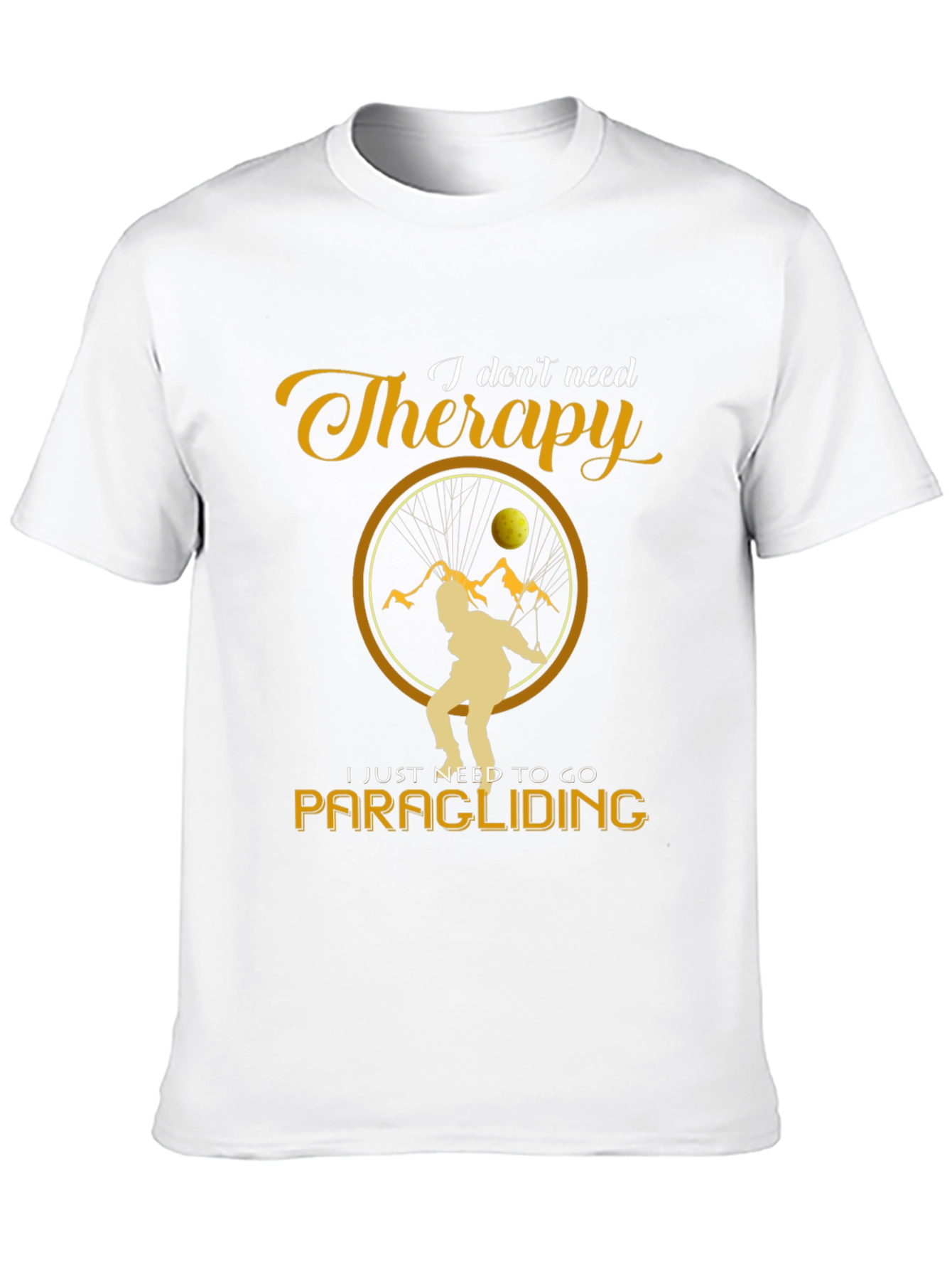 Paragliding Therapy T-Shirt - Adventure Seeker Apparel