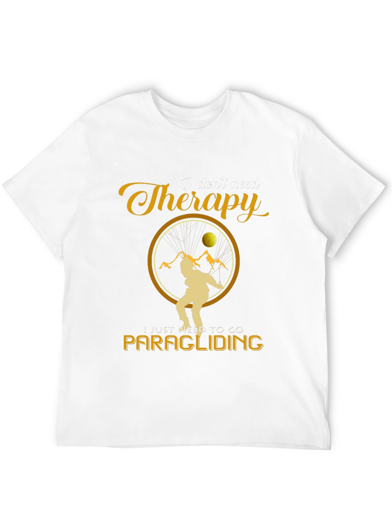 Paragliding Therapy T-Shirt - Adventure Seeker Apparel