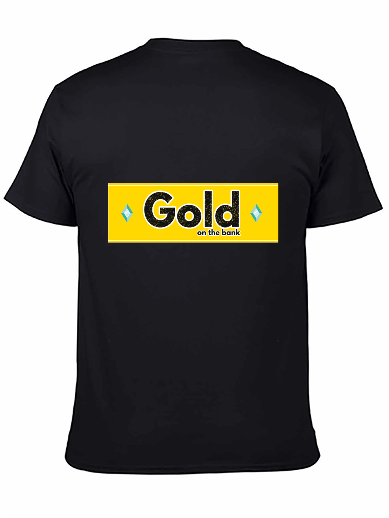 Gold on the Bank T-Shirt - Black