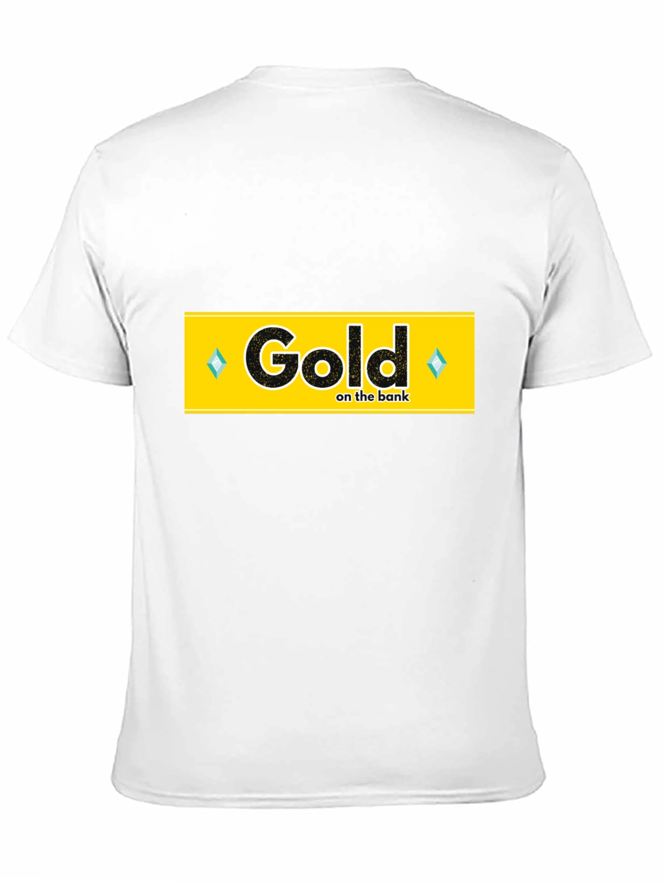 Gold on the Bank T-Shirt - Black