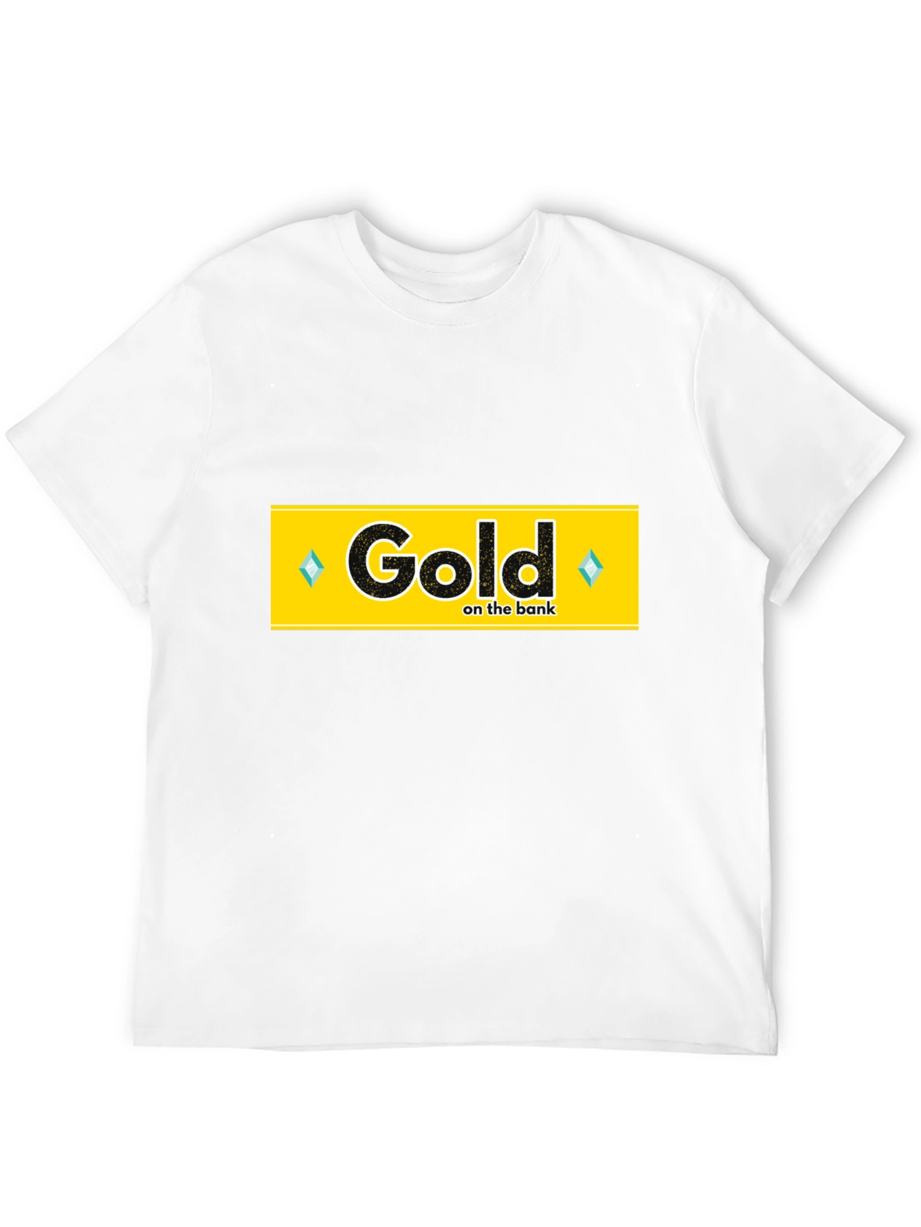 Gold on the Bank T-Shirt - Black