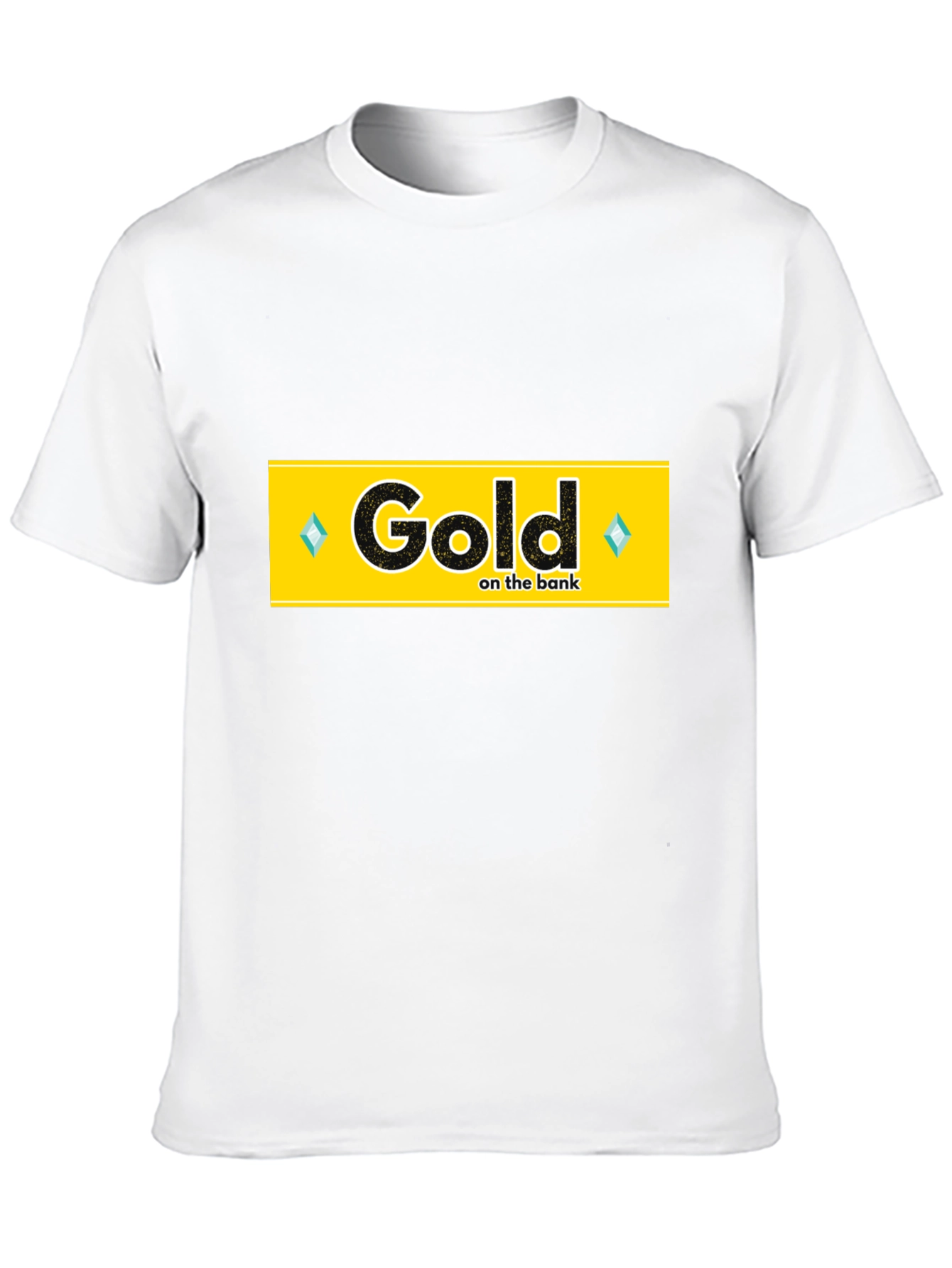 Gold on the Bank T-Shirt - Black