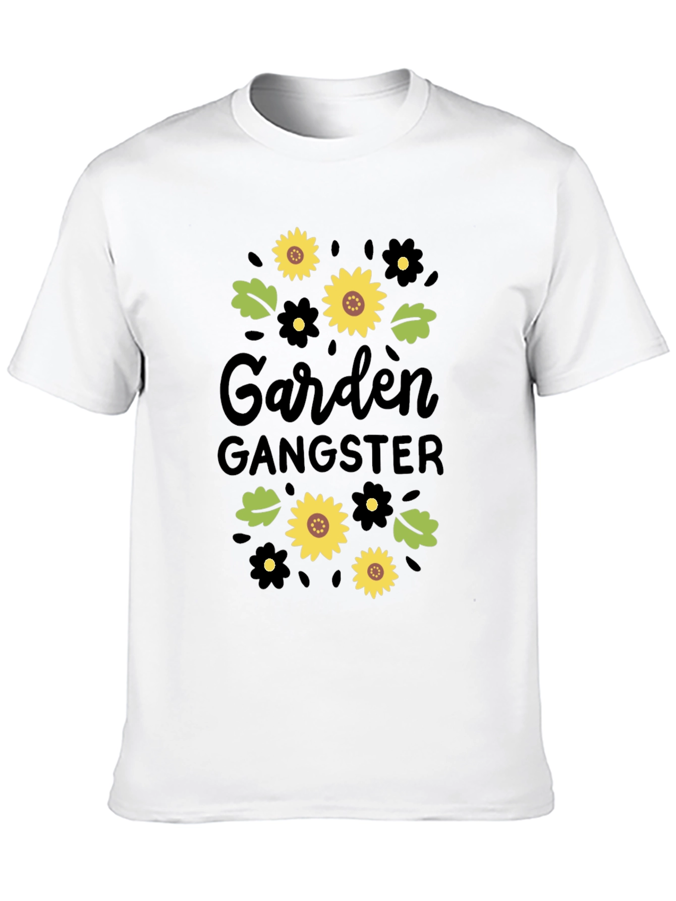 Garden Gangster Black T-Shirt