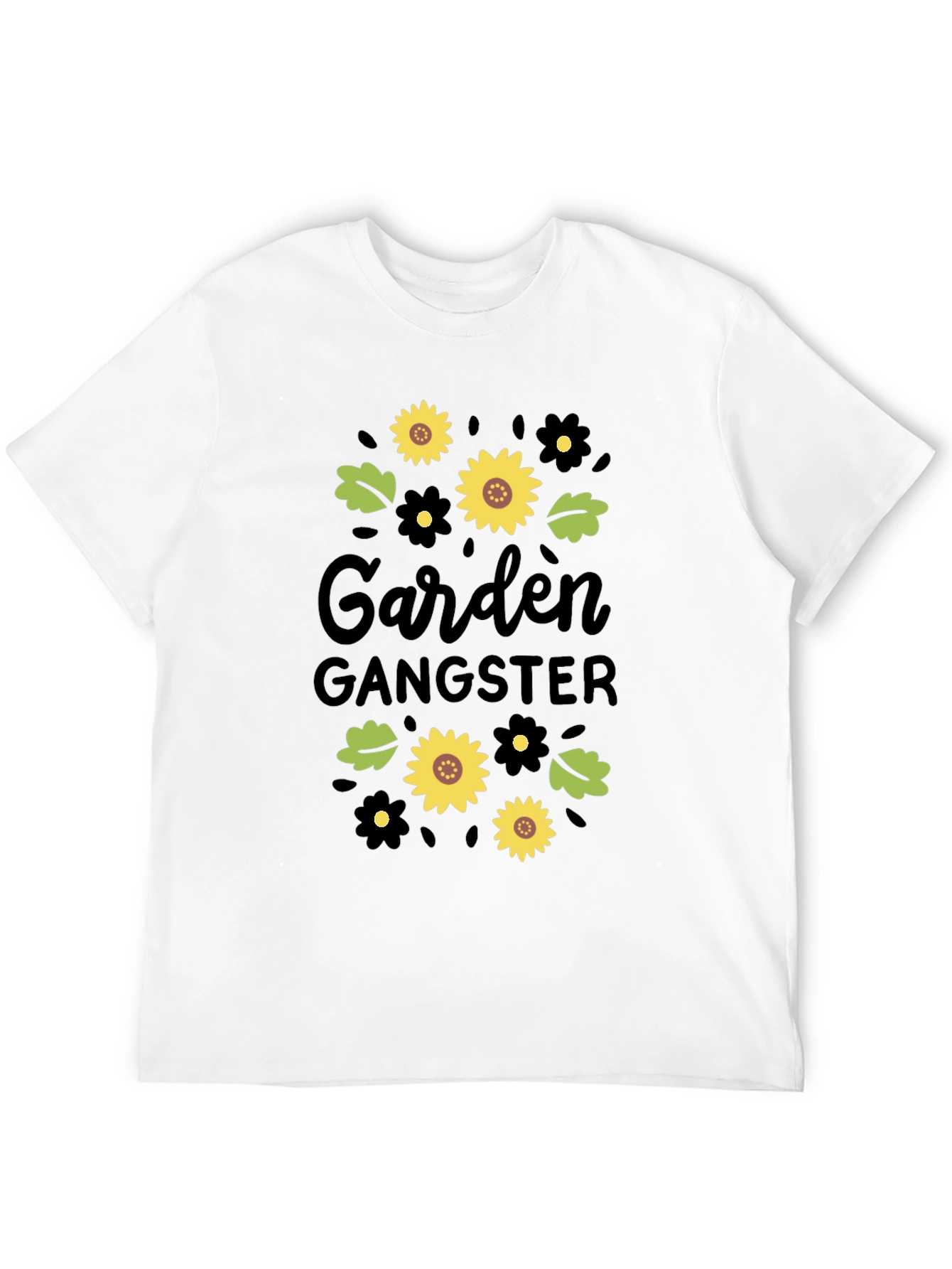 Garden Gangster Black T-Shirt