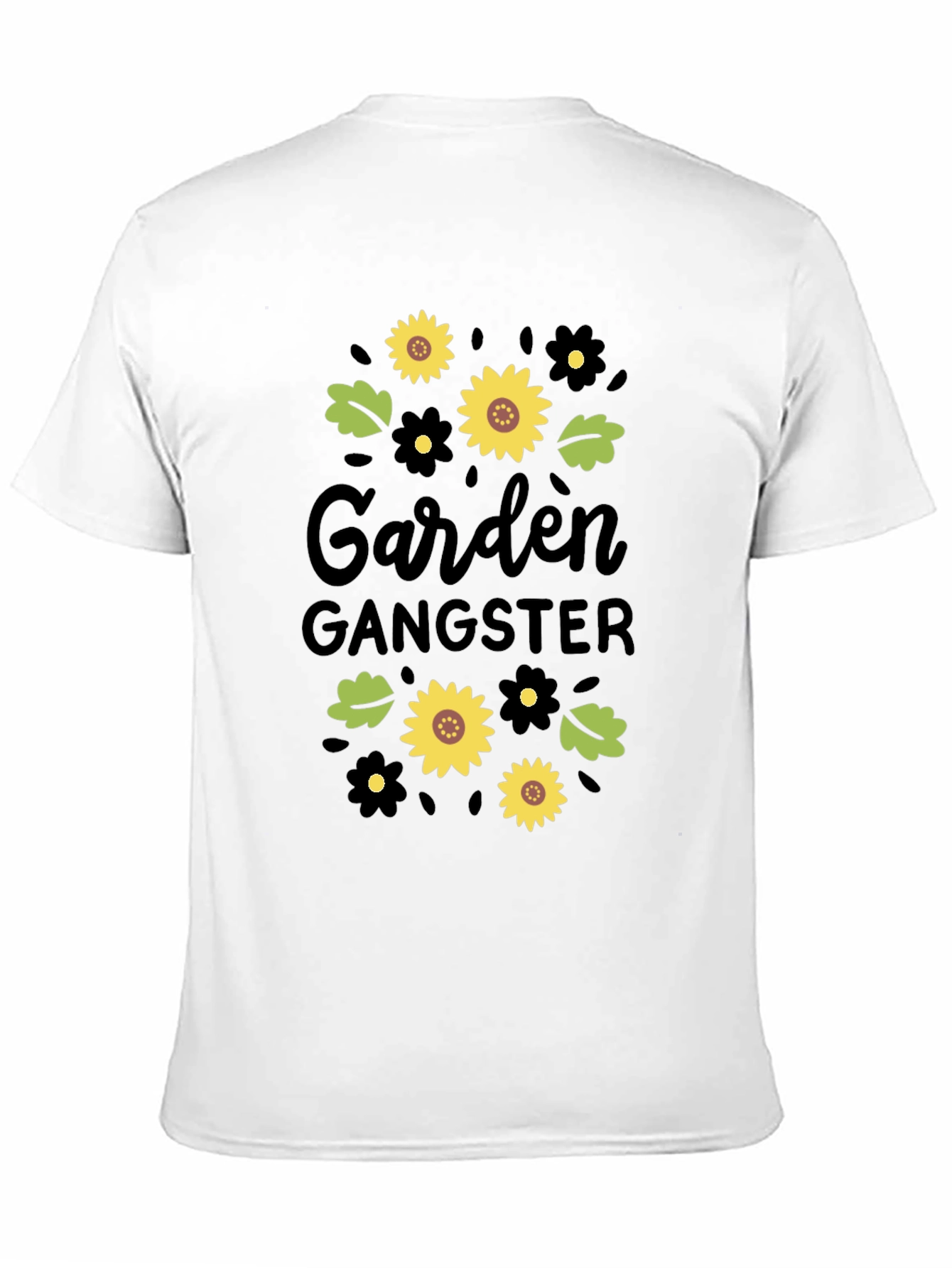 Garden Gangster Black T-Shirt