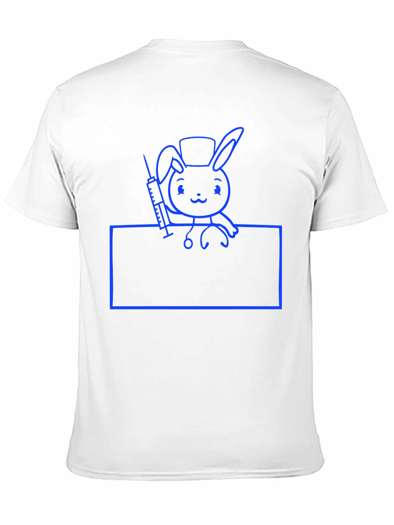 Nurse Bunny T-Shirt - Cute Cartoon Animal Tee