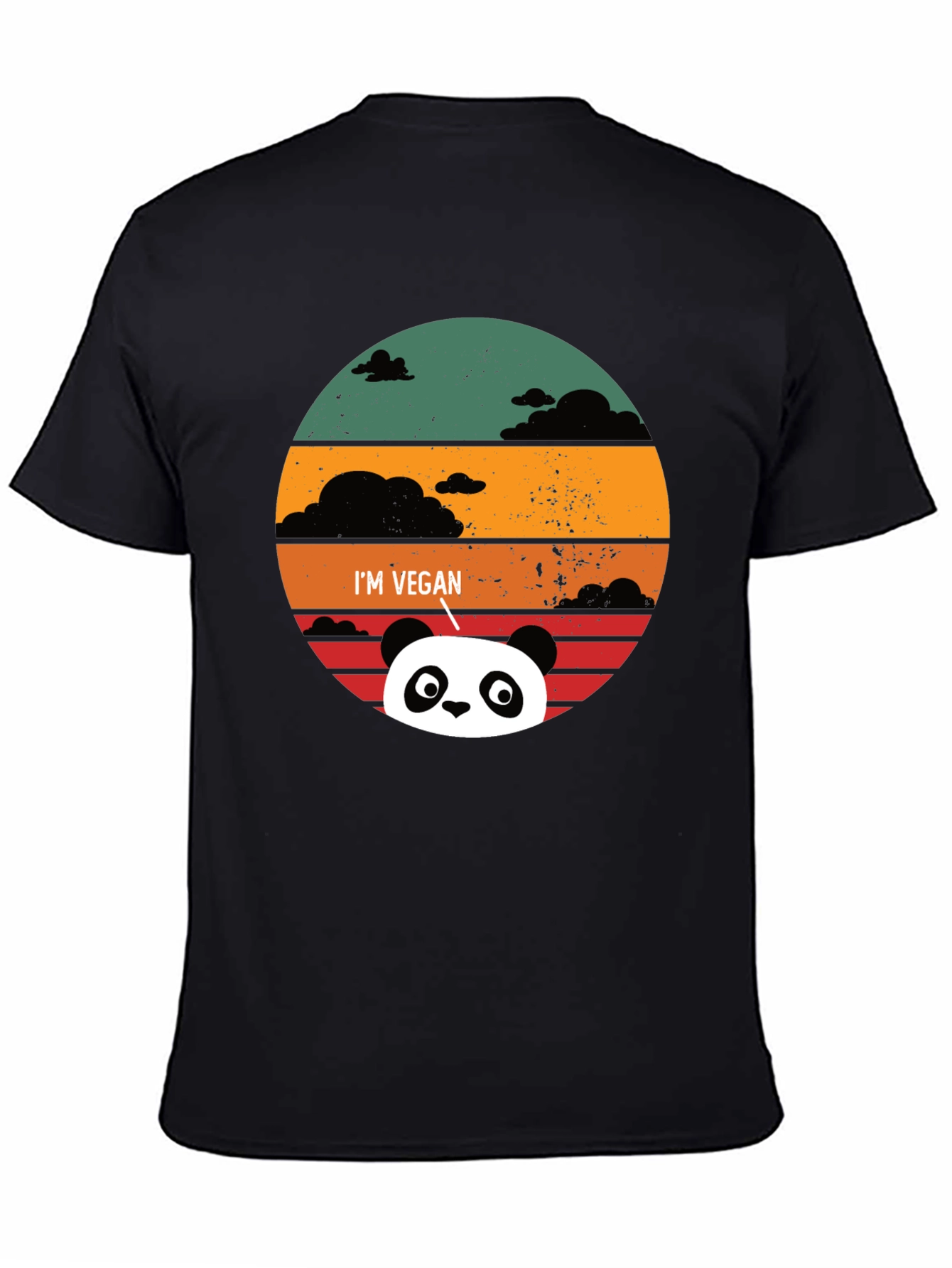 Vegan Panda T-Shirt - Cute & Quirky Animal Tee