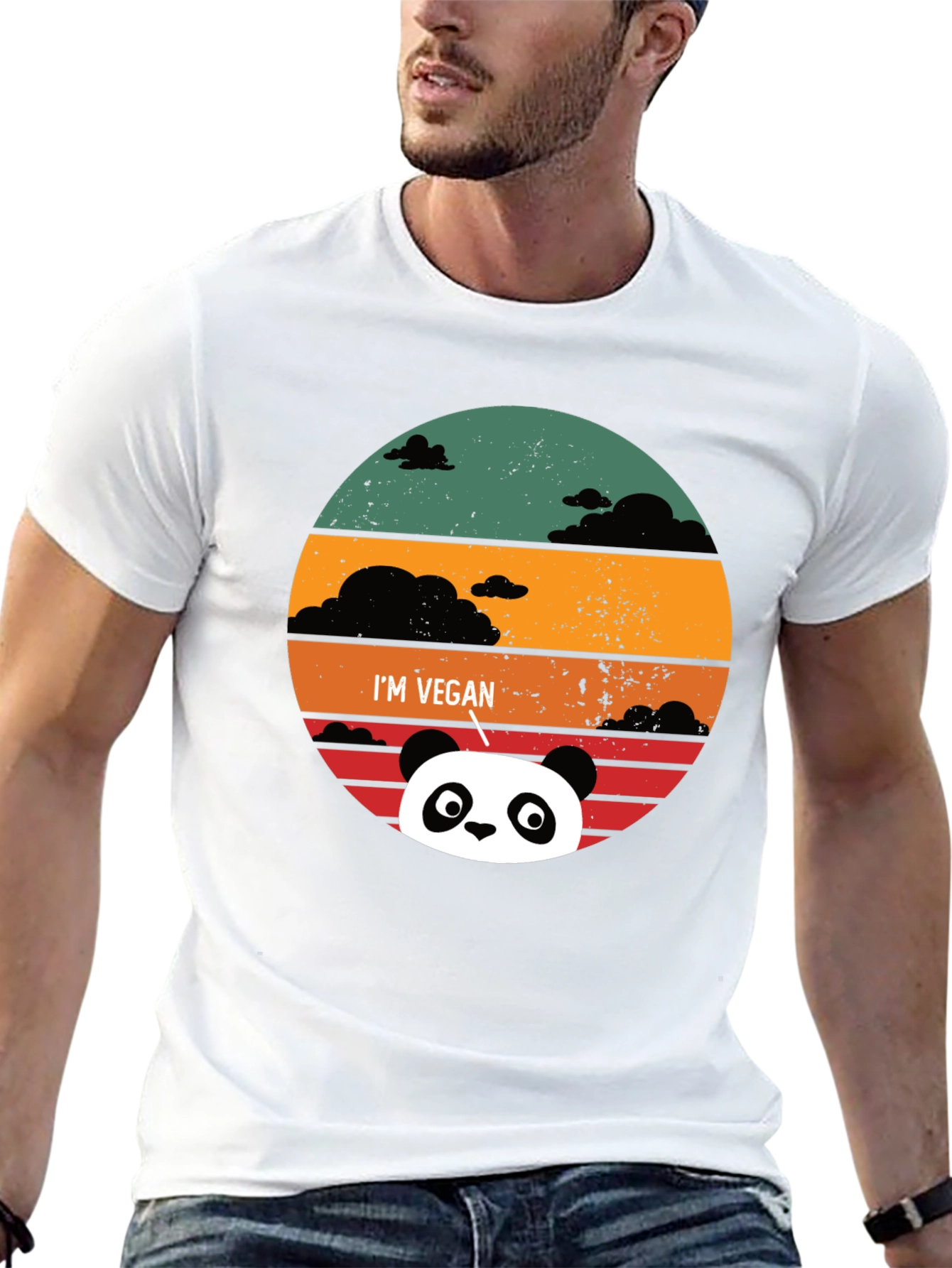 Vegan Panda T-Shirt - Cute & Quirky Animal Tee