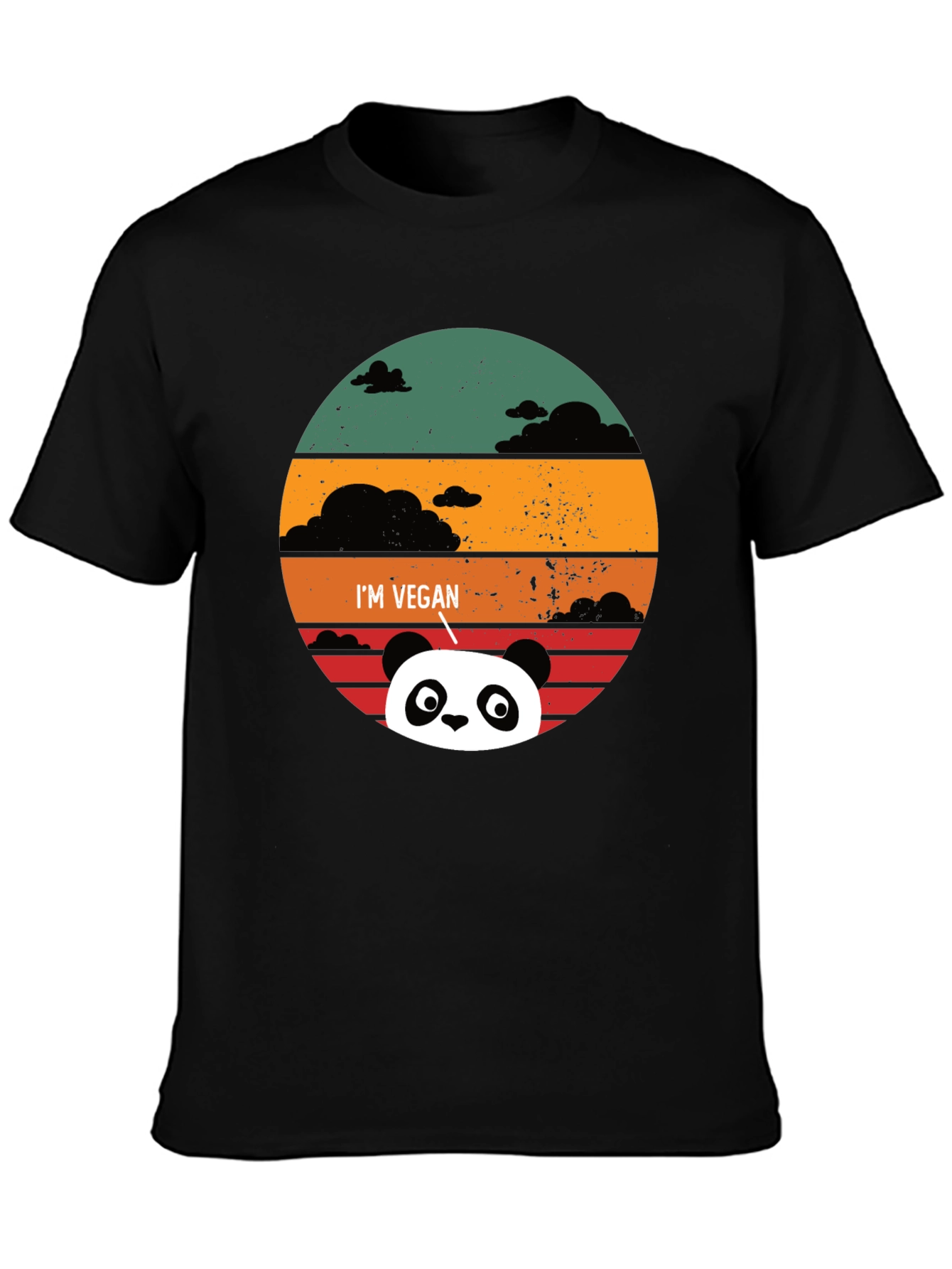 Vegan Panda T-Shirt - Cute & Quirky Animal Tee