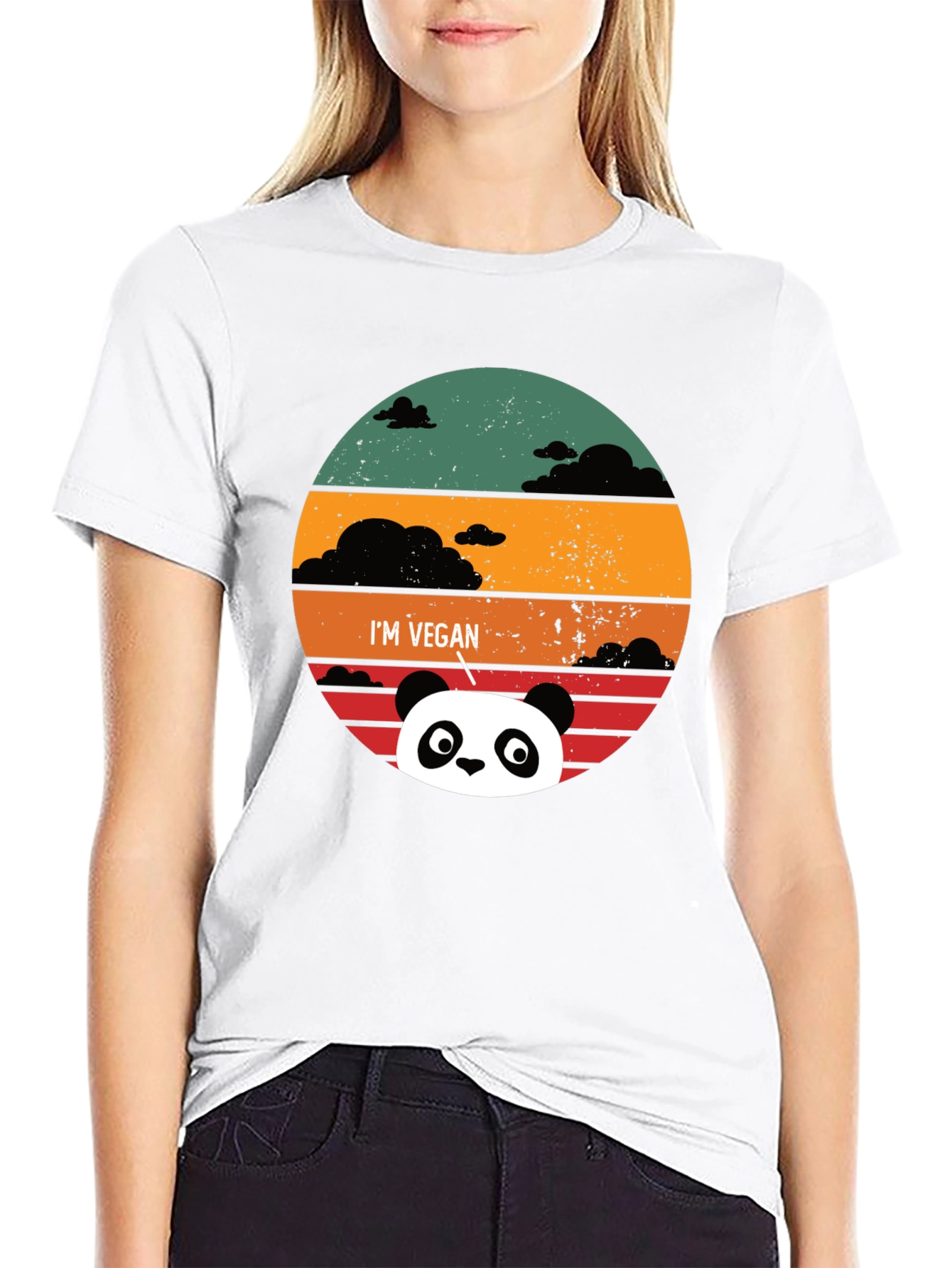 Vegan Panda T-Shirt - Cute & Quirky Animal Tee