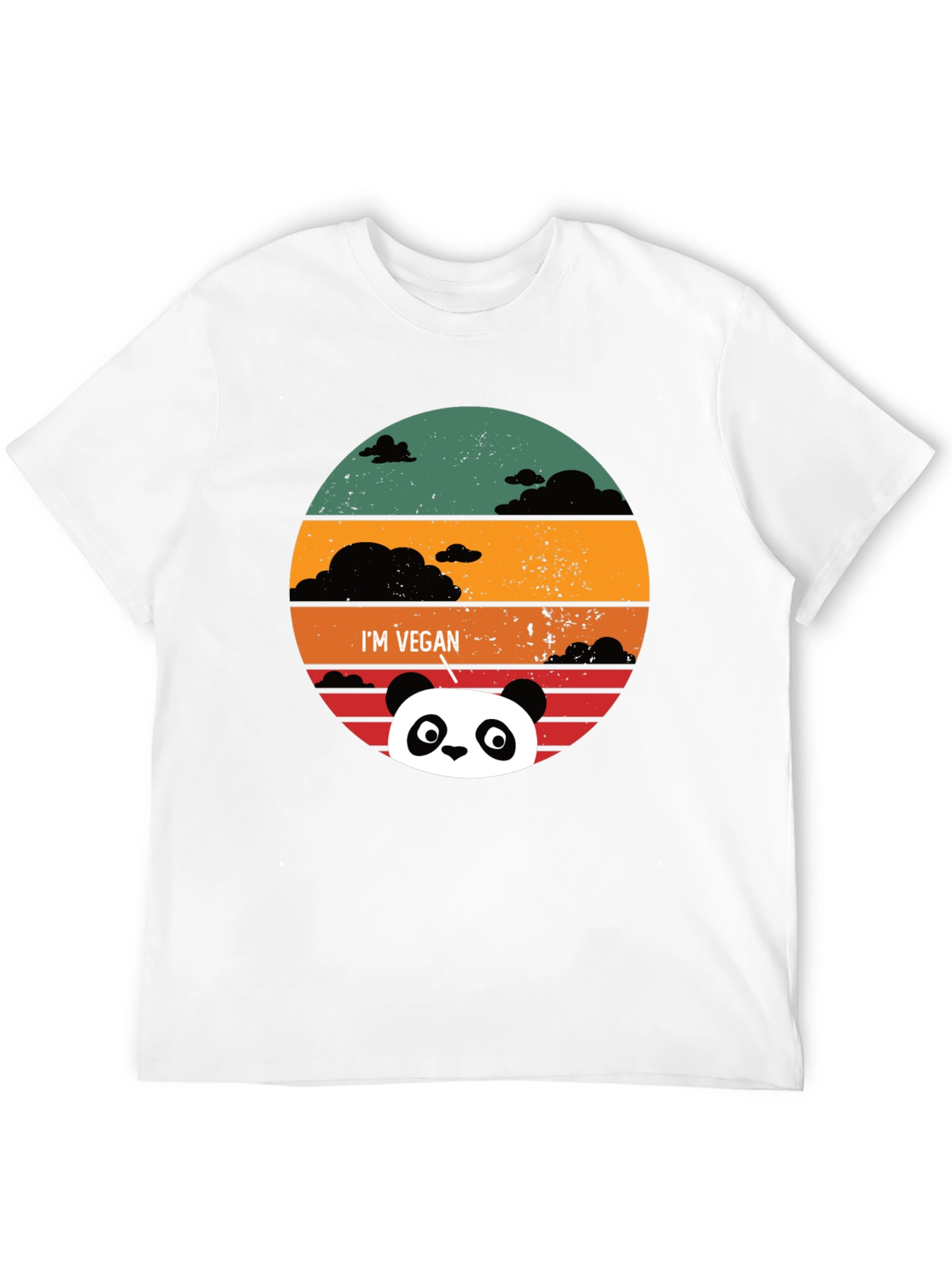 Vegan Panda T-Shirt - Cute & Quirky Animal Tee
