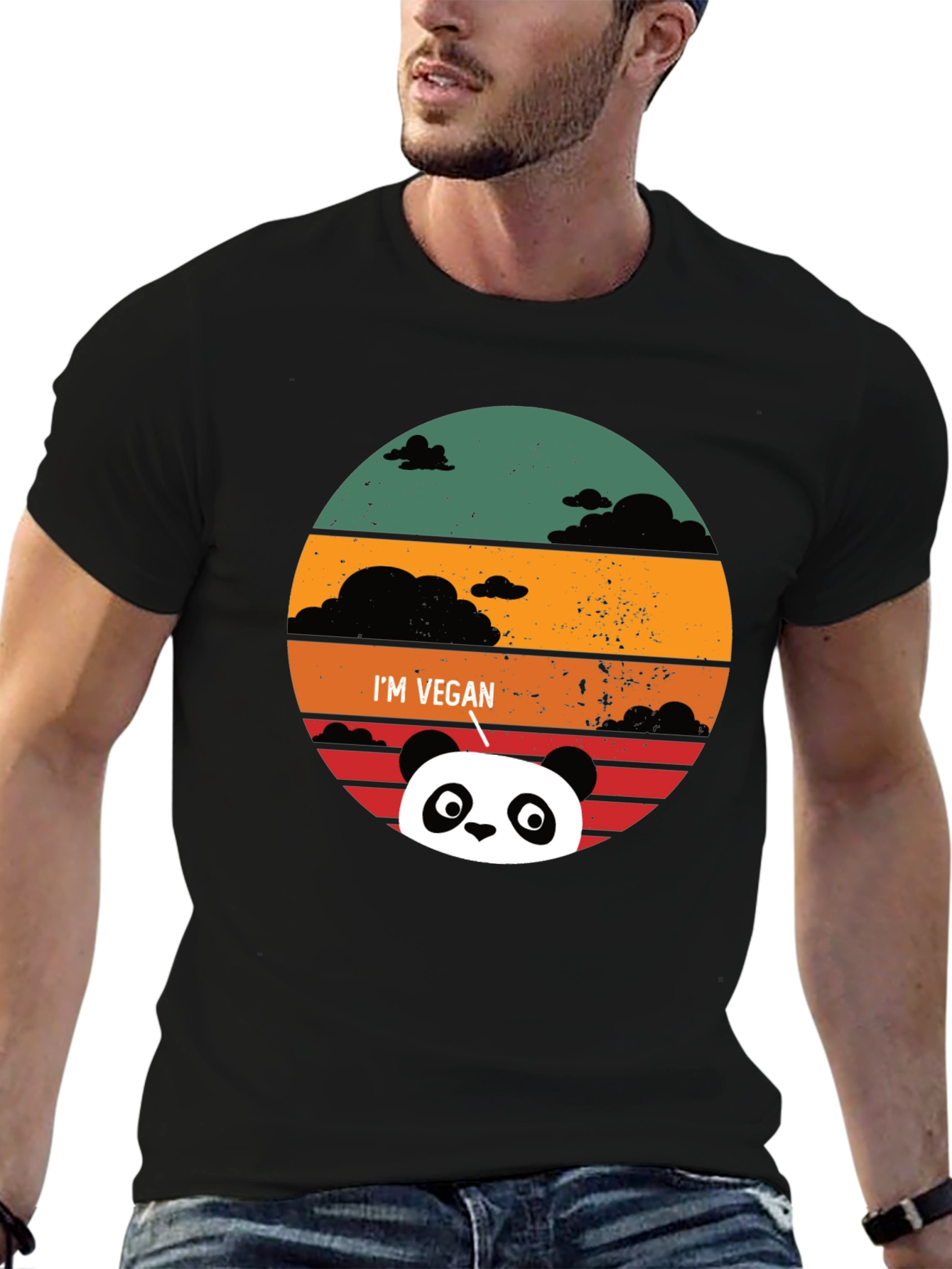 Vegan Panda T-Shirt - Cute & Quirky Animal Tee