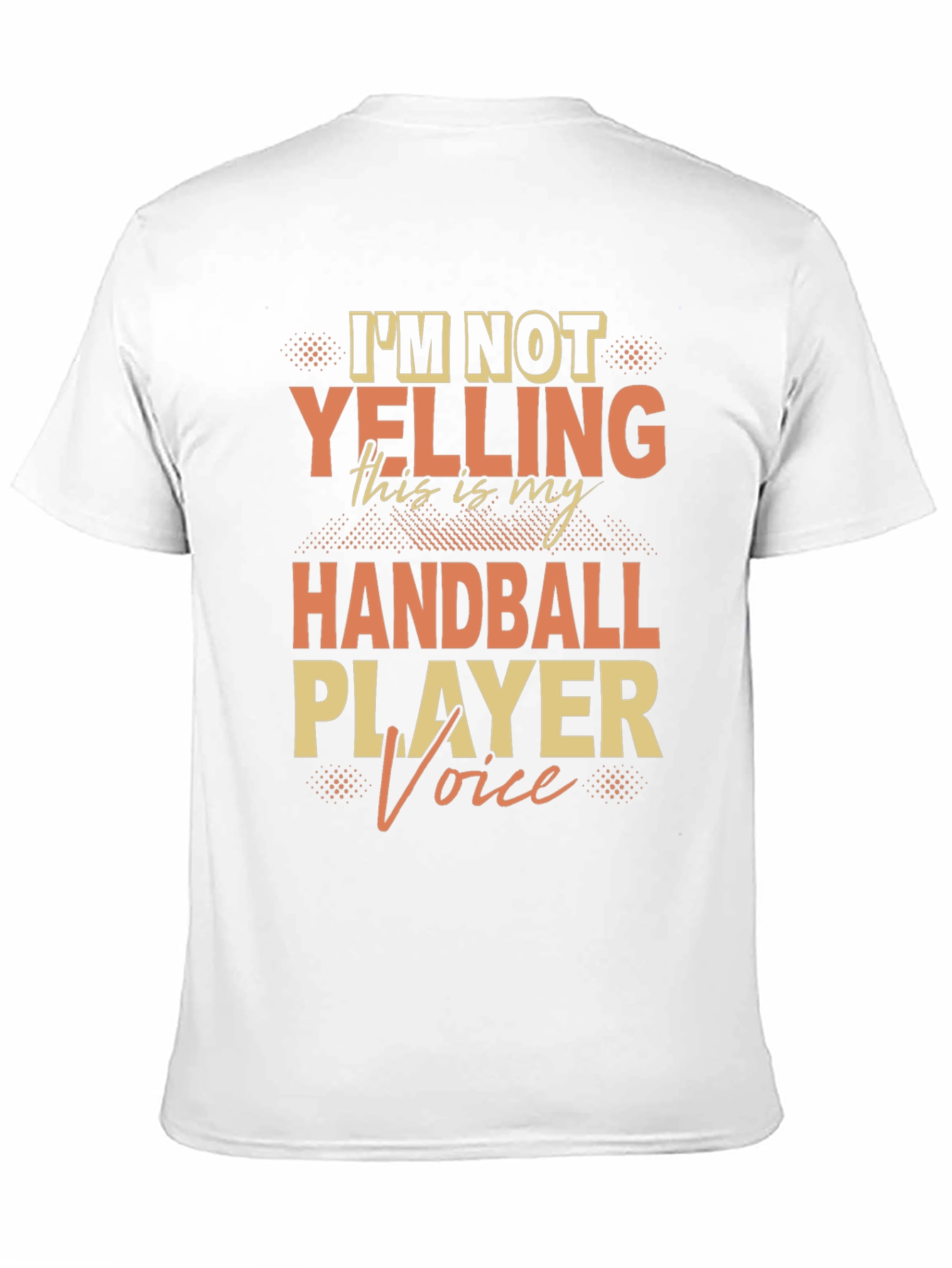 Funny Handball Player Voice T-Shirt