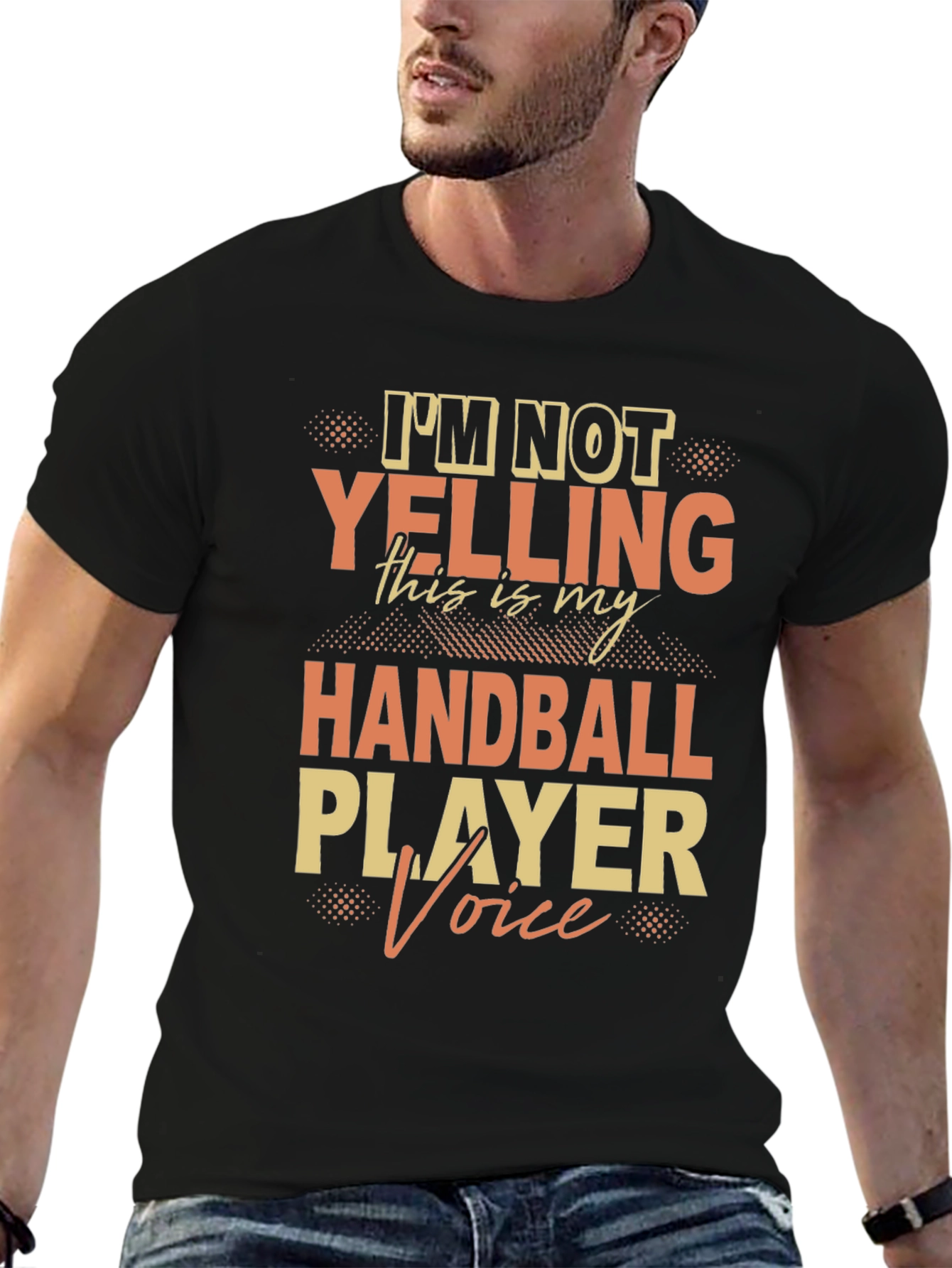 Funny Handball Player Voice T-Shirt