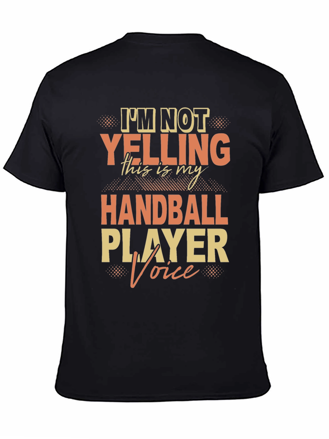 Funny Handball Player Voice T-Shirt