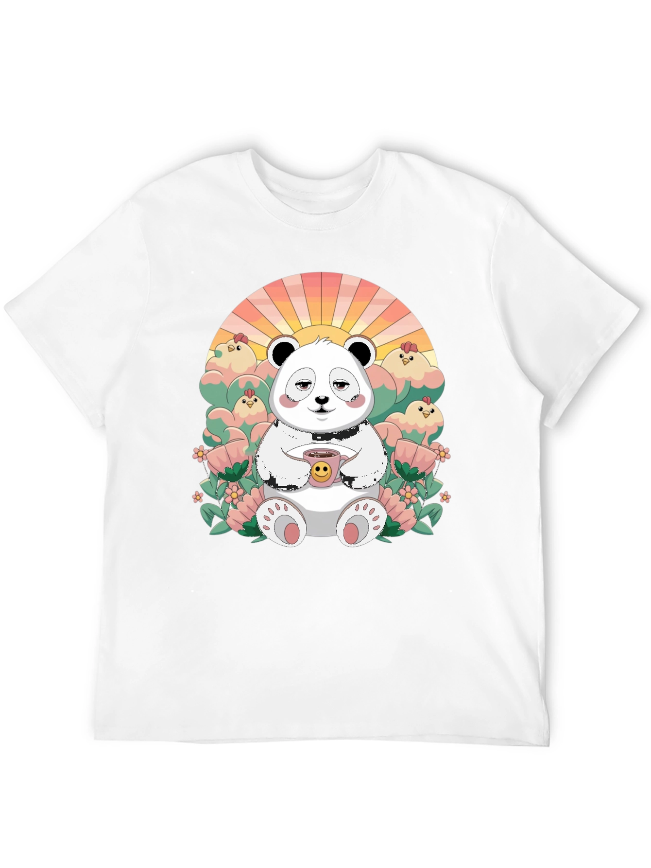 Cute Panda T-Shirt - Relaxed Graphic Tee
