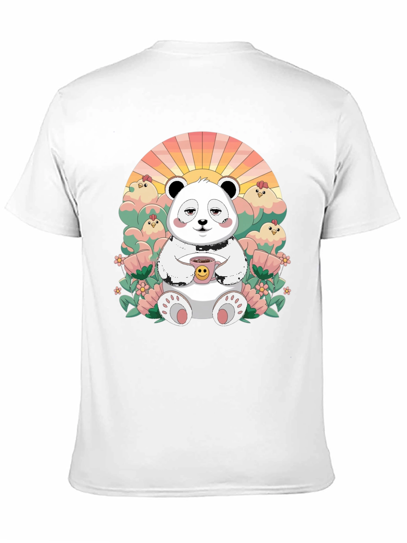 Cute Panda T-Shirt - Relaxed Graphic Tee