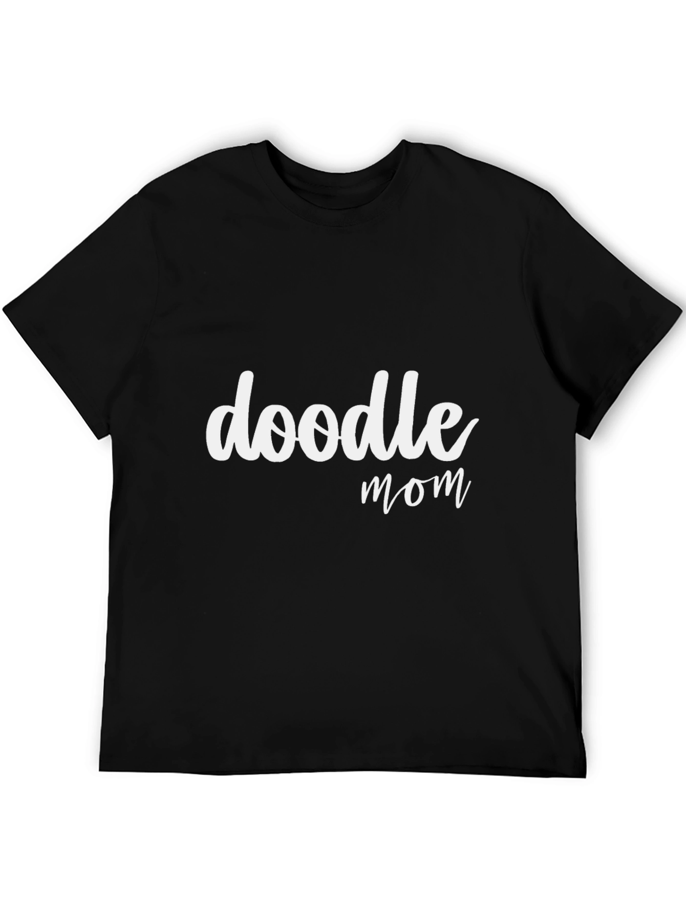 Doodle Mom T-Shirt - Black