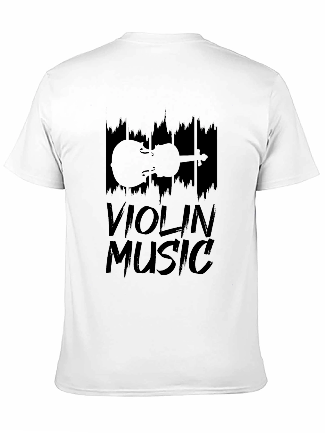 Violin Music Graphic T-Shirt - Musician Tee