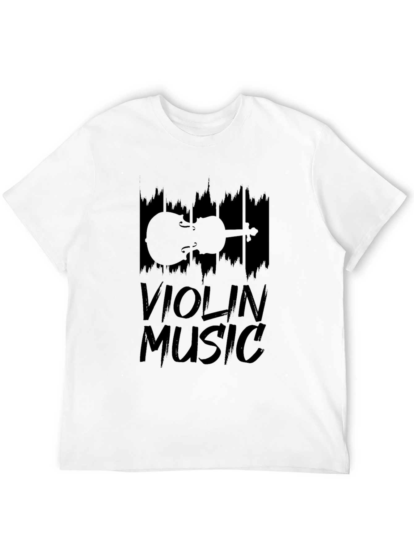 Violin Music Graphic T-Shirt - Musician Tee