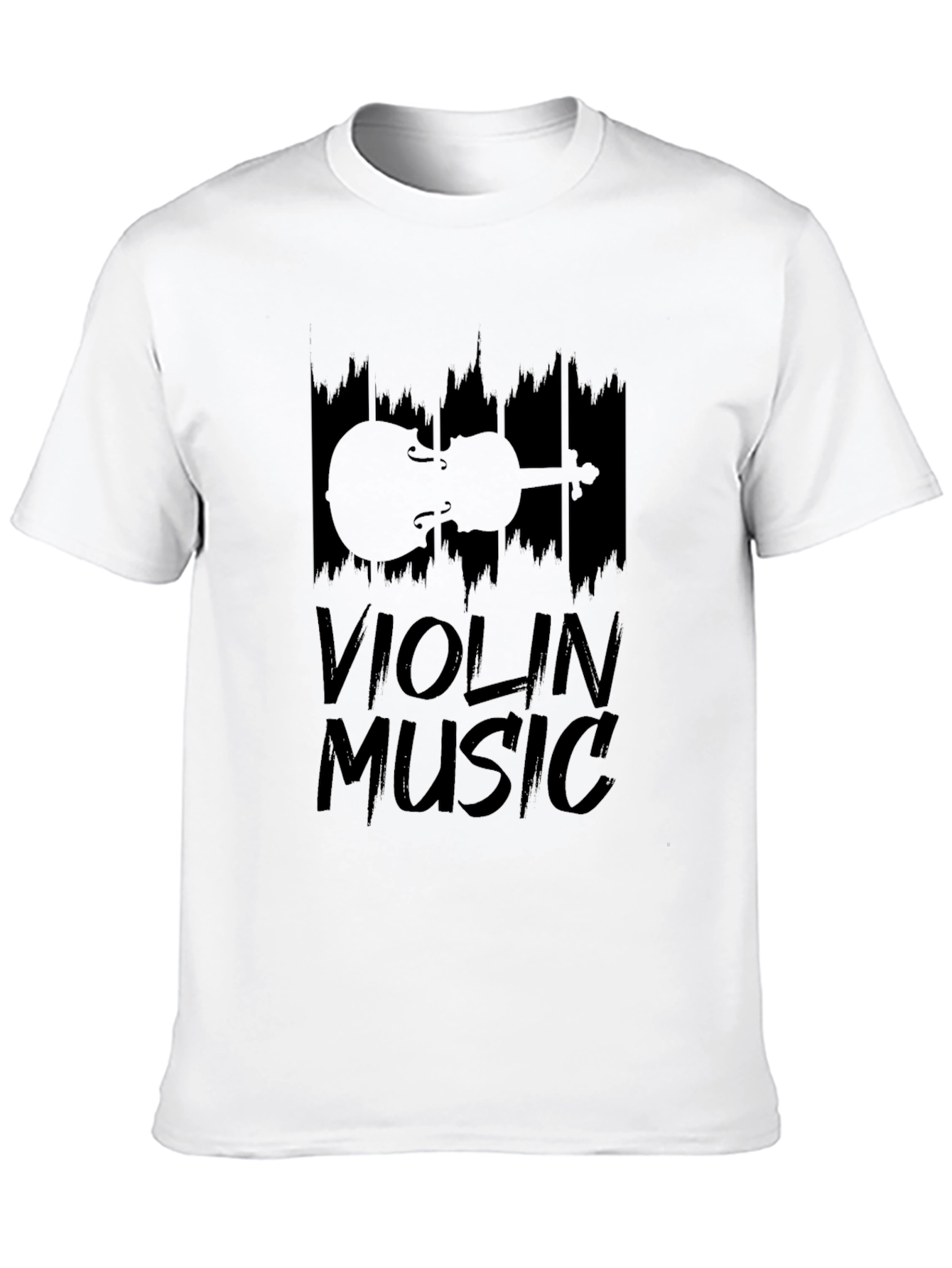 Violin Music Graphic T-Shirt - Musician Tee