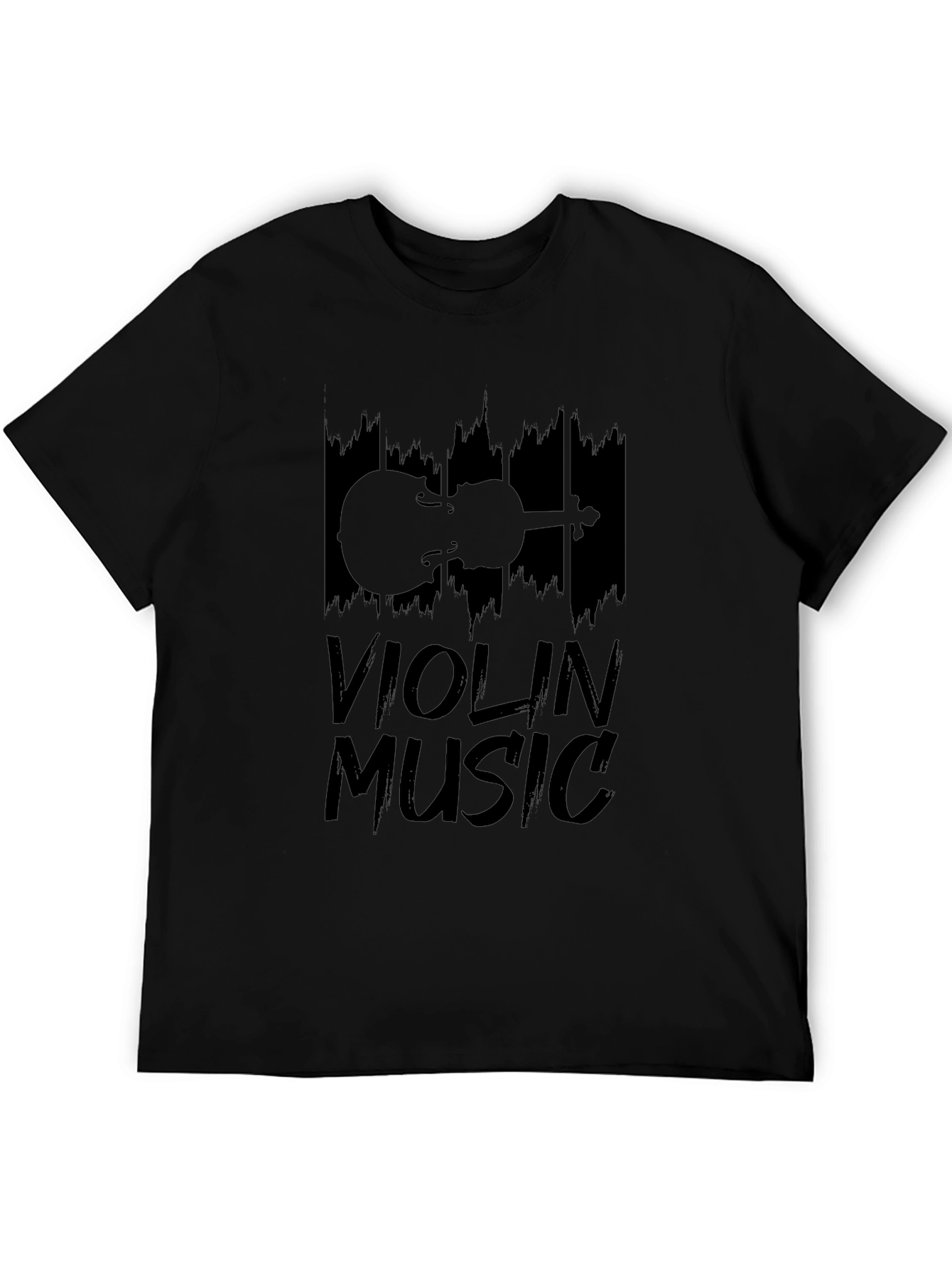 Violin Music Graphic T-Shirt - Musician Tee