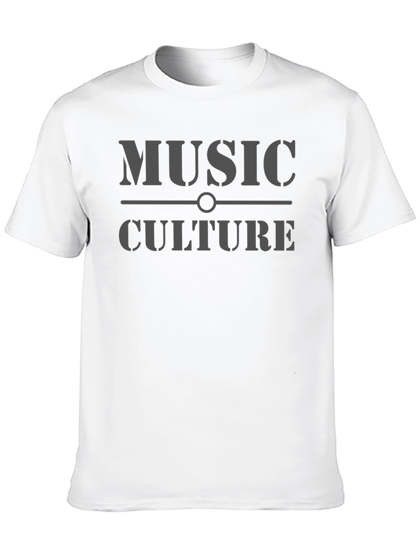 Music Culture Graphic Tee - Stylish Black T-Shirt