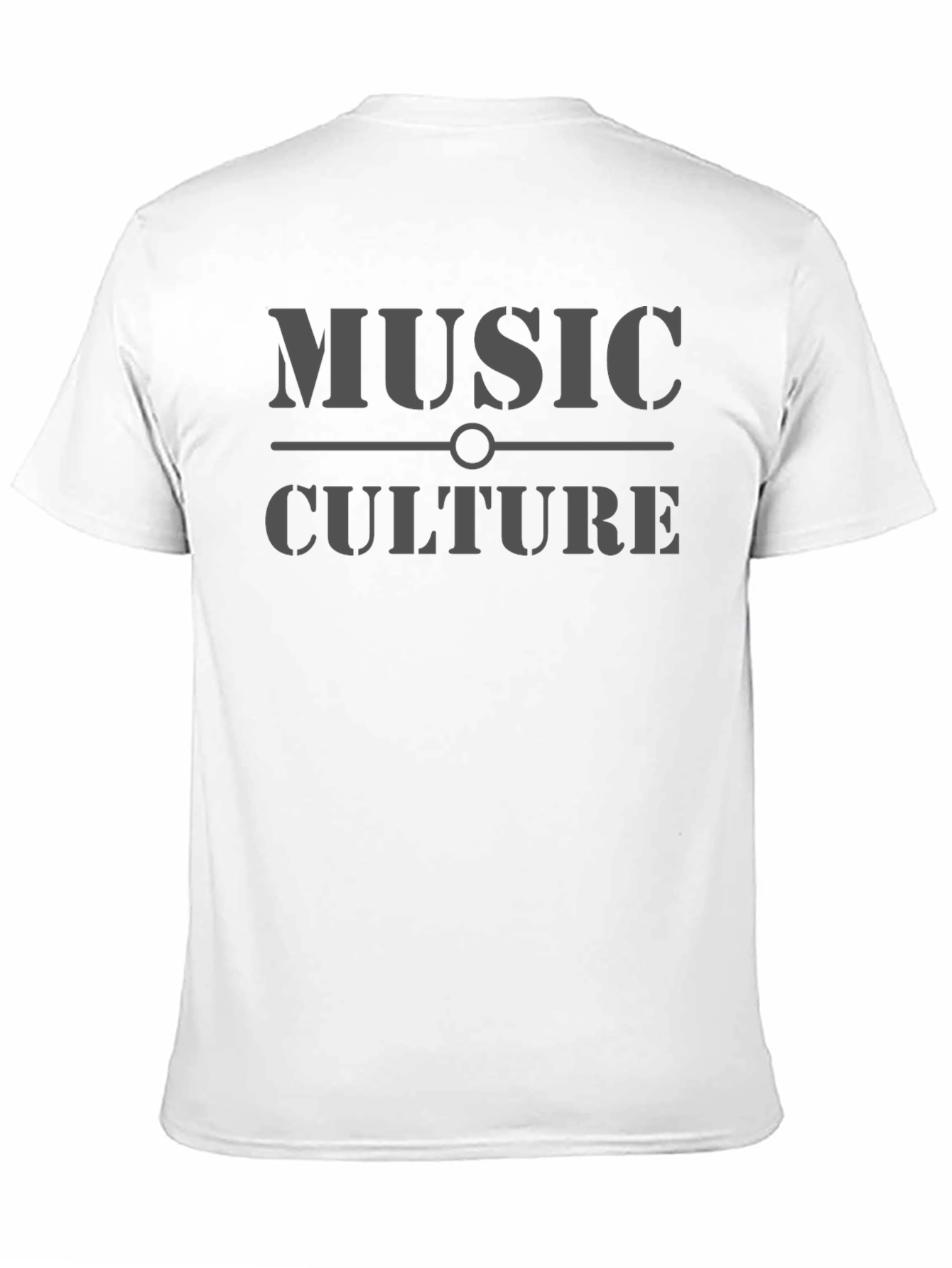 Music Culture Graphic Tee - Stylish Black T-Shirt