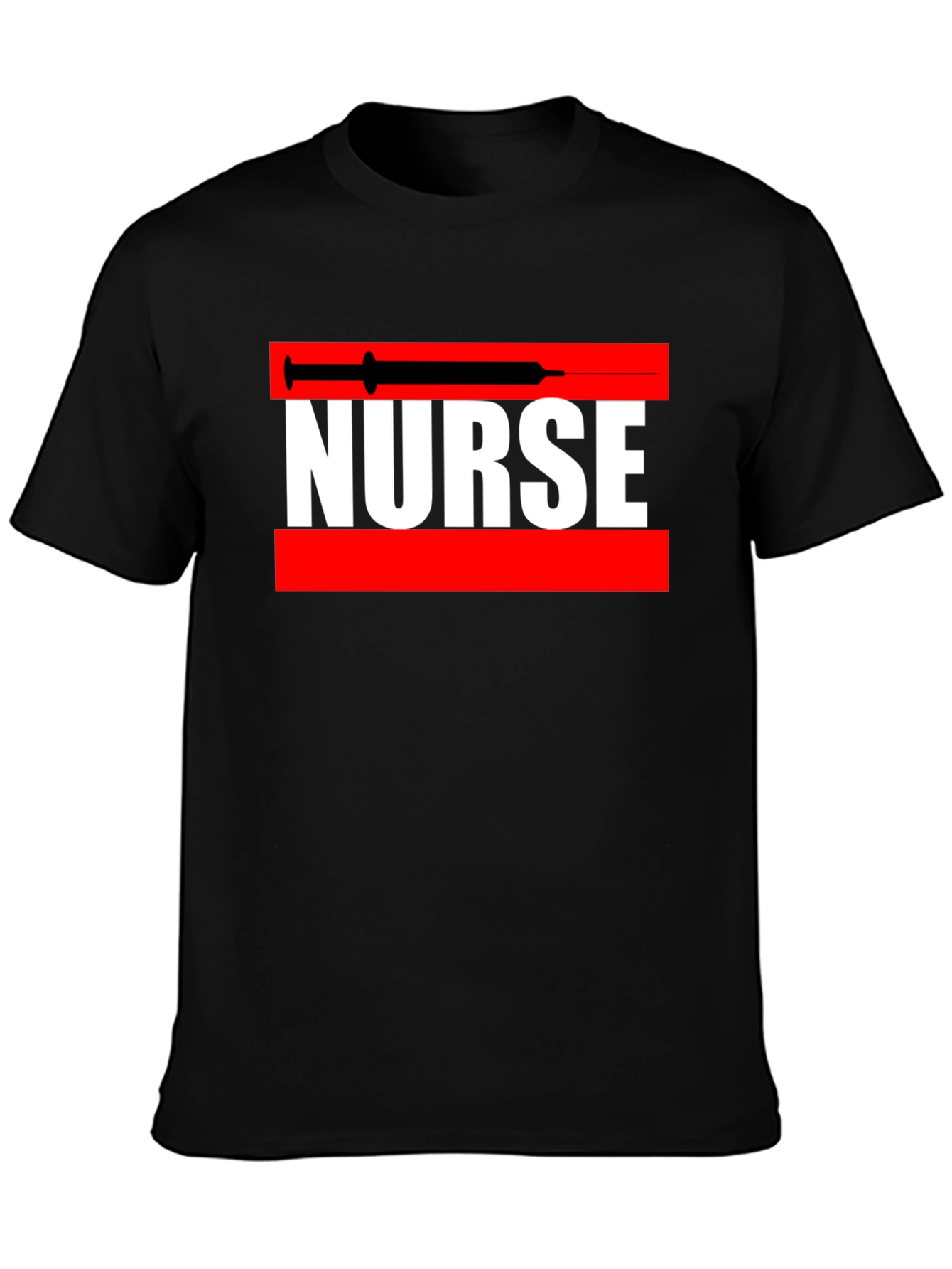 Nurse Syringe Graphic Tee - Medical Professional Apparel