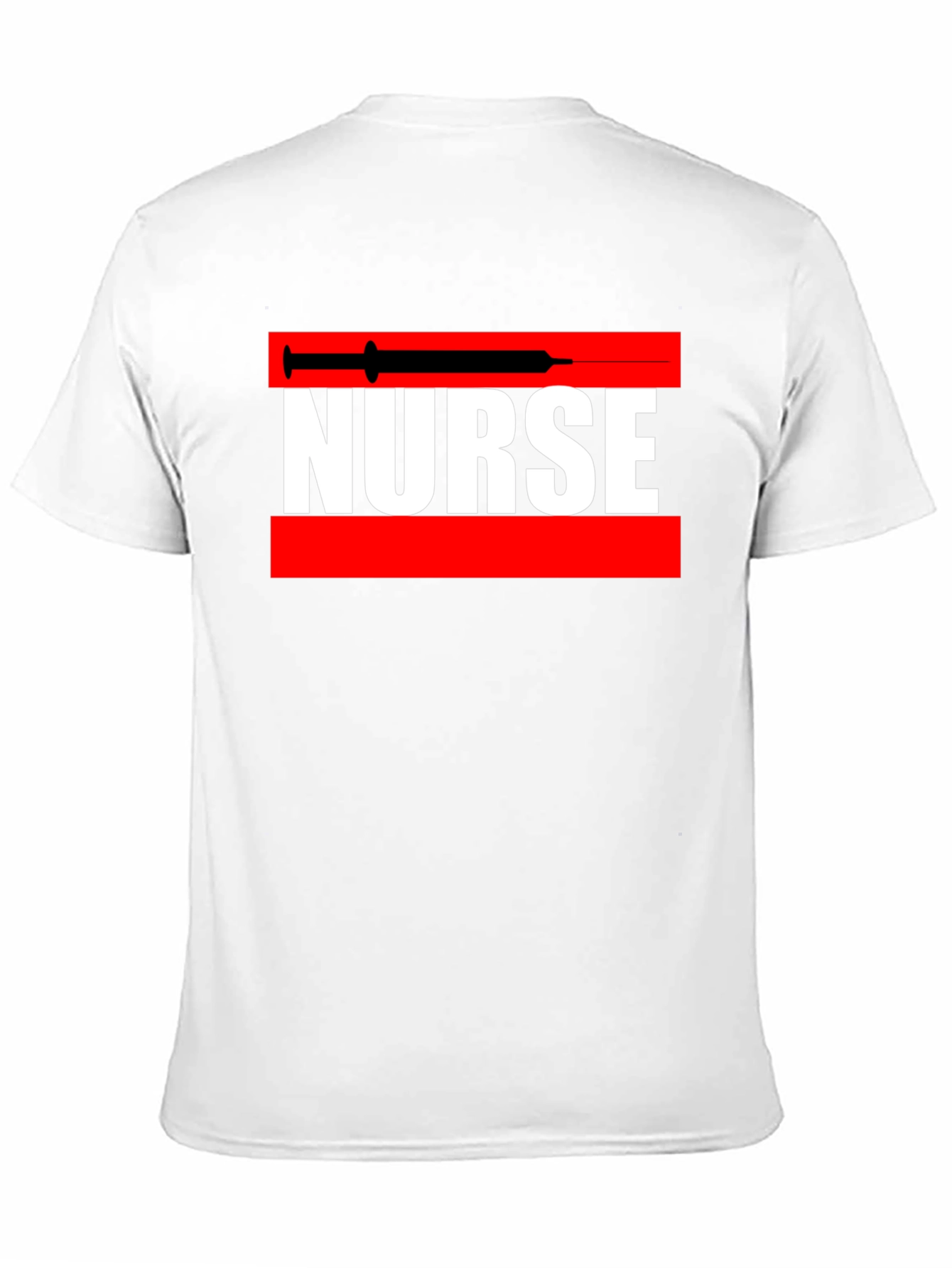 Nurse Syringe Graphic Tee - Medical Professional Apparel