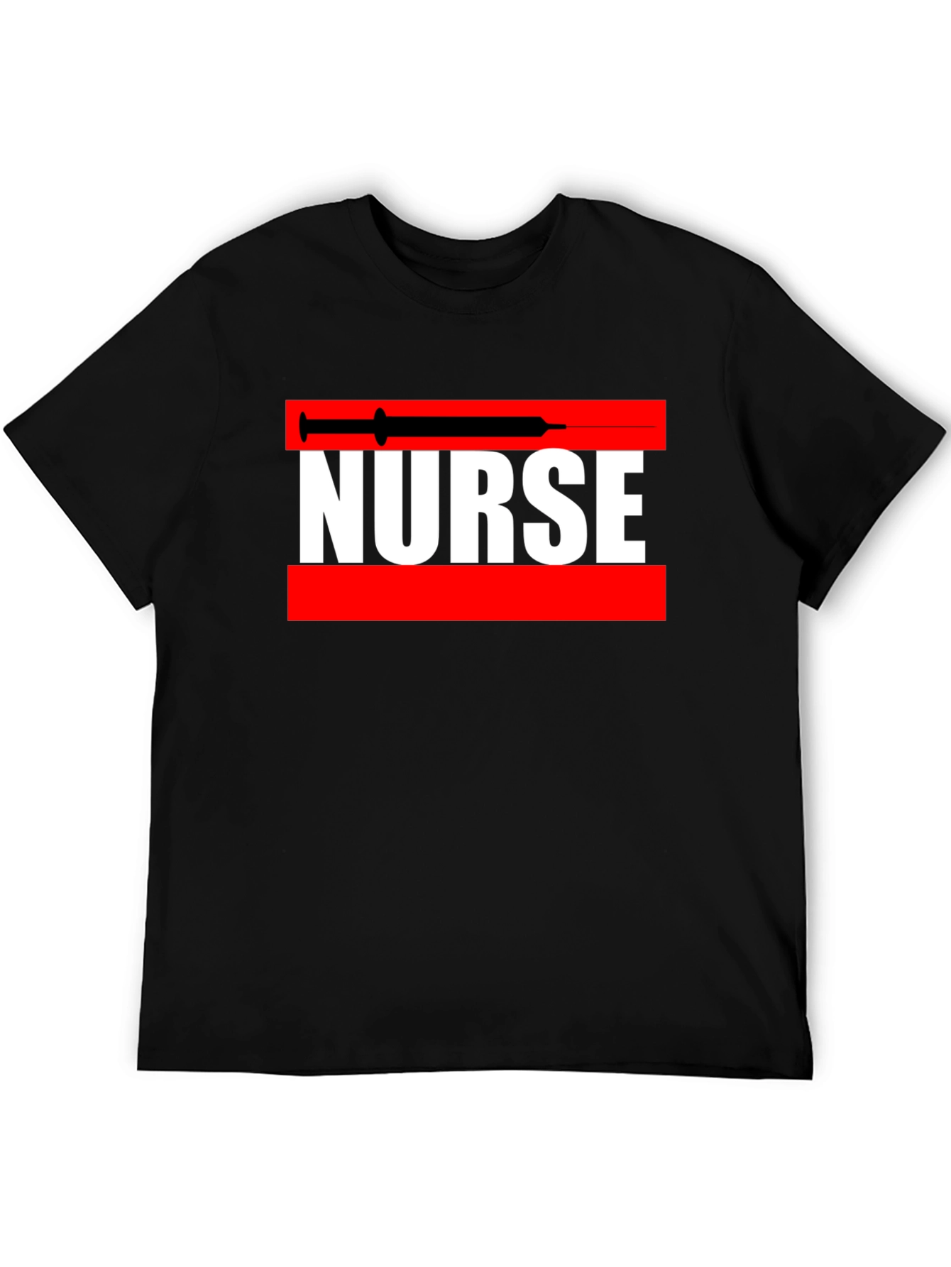 Nurse Syringe Graphic Tee - Medical Professional Apparel