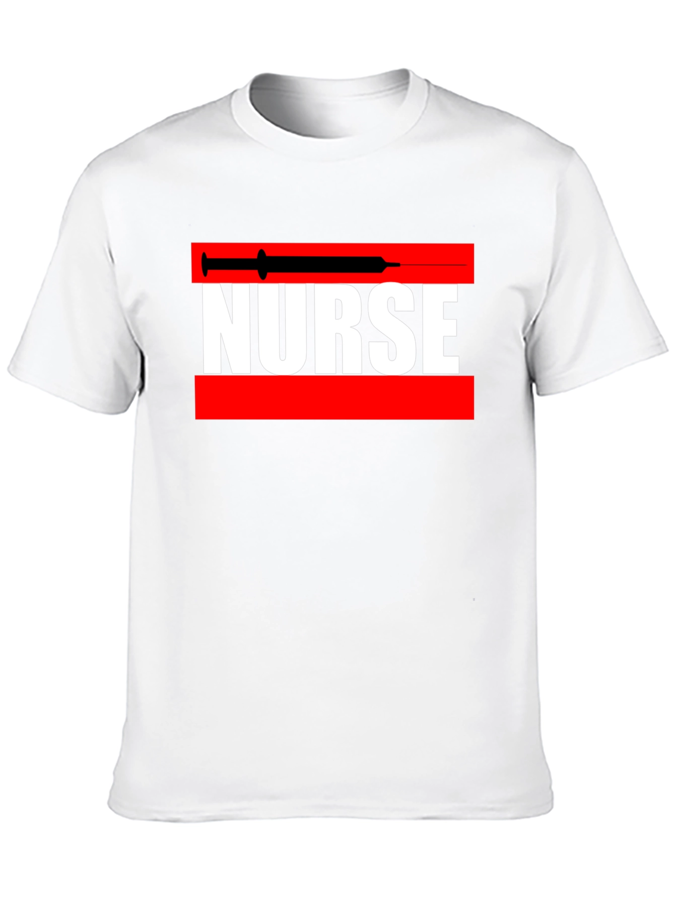 Nurse Syringe Graphic Tee - Medical Professional Apparel