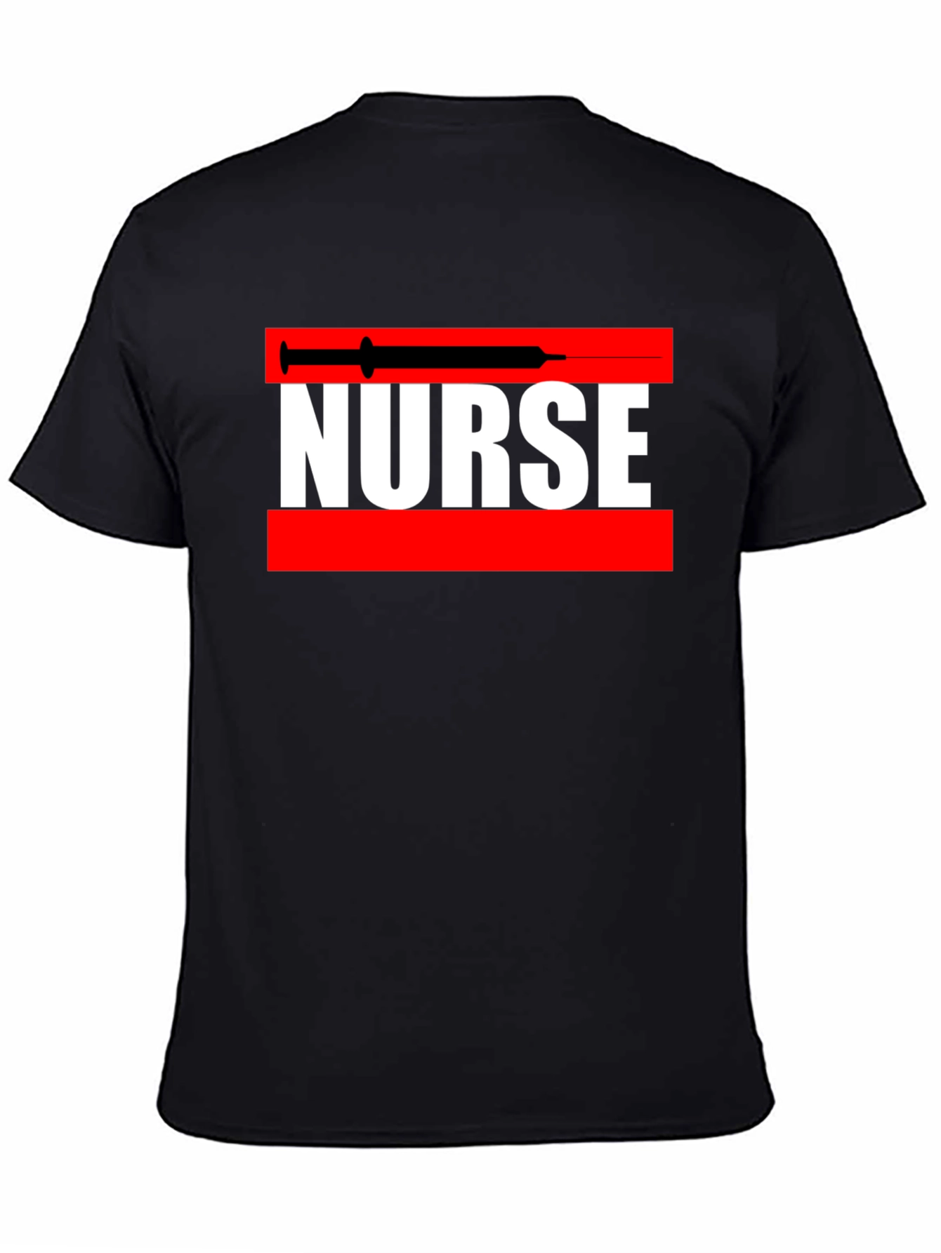 Nurse Syringe Graphic Tee - Medical Professional Apparel