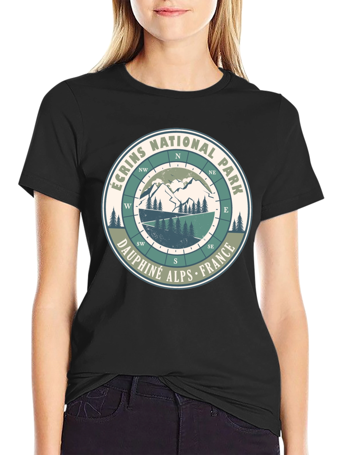 Écrins National Park T-Shirt - Dauphiné Alps France