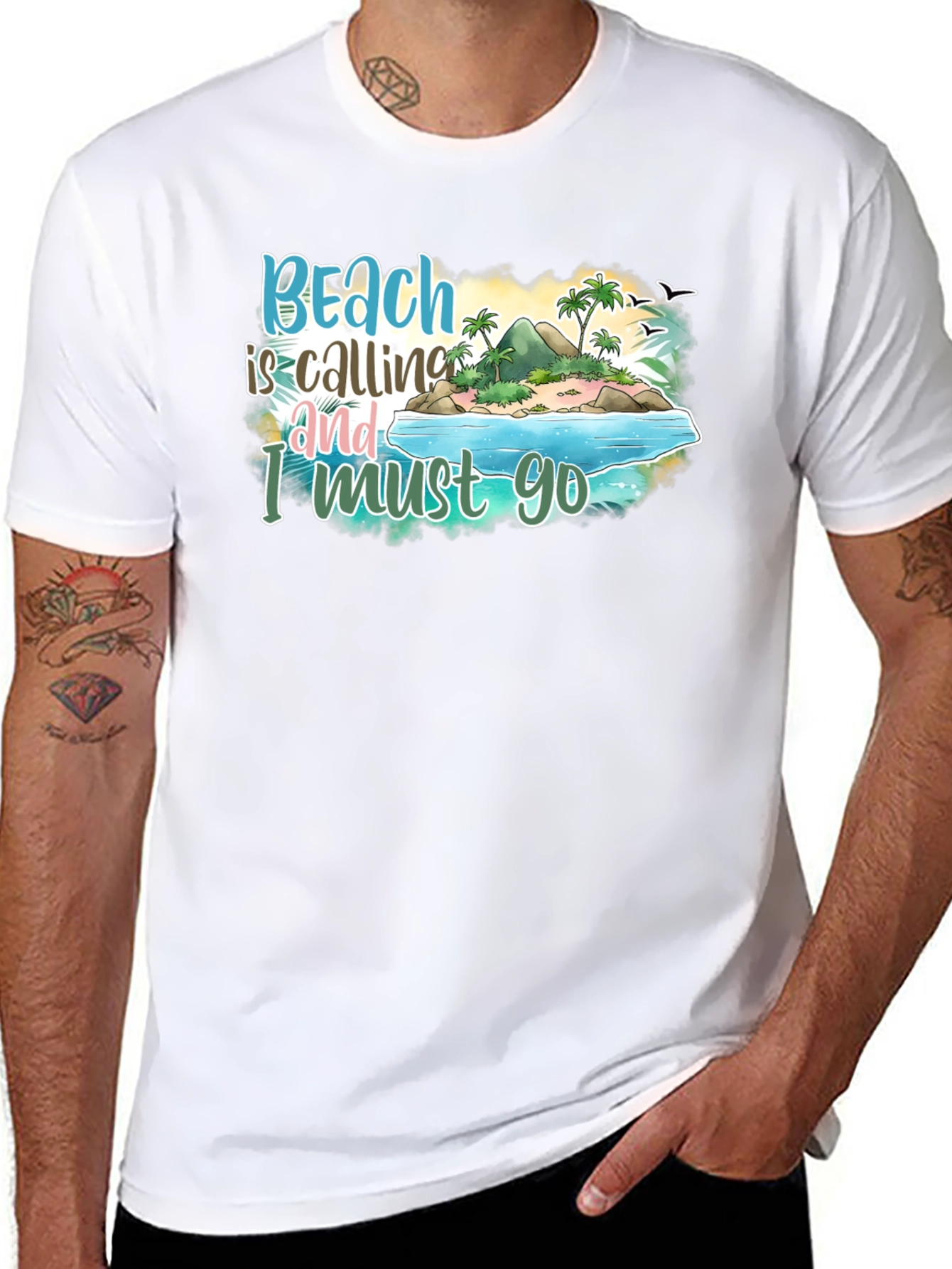 Beach Calling Graphic Tee