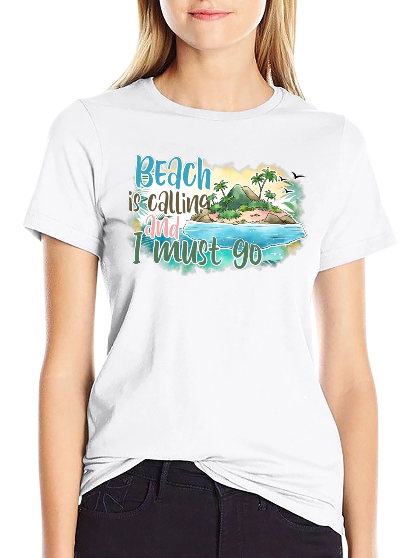 Beach Calling Graphic Tee