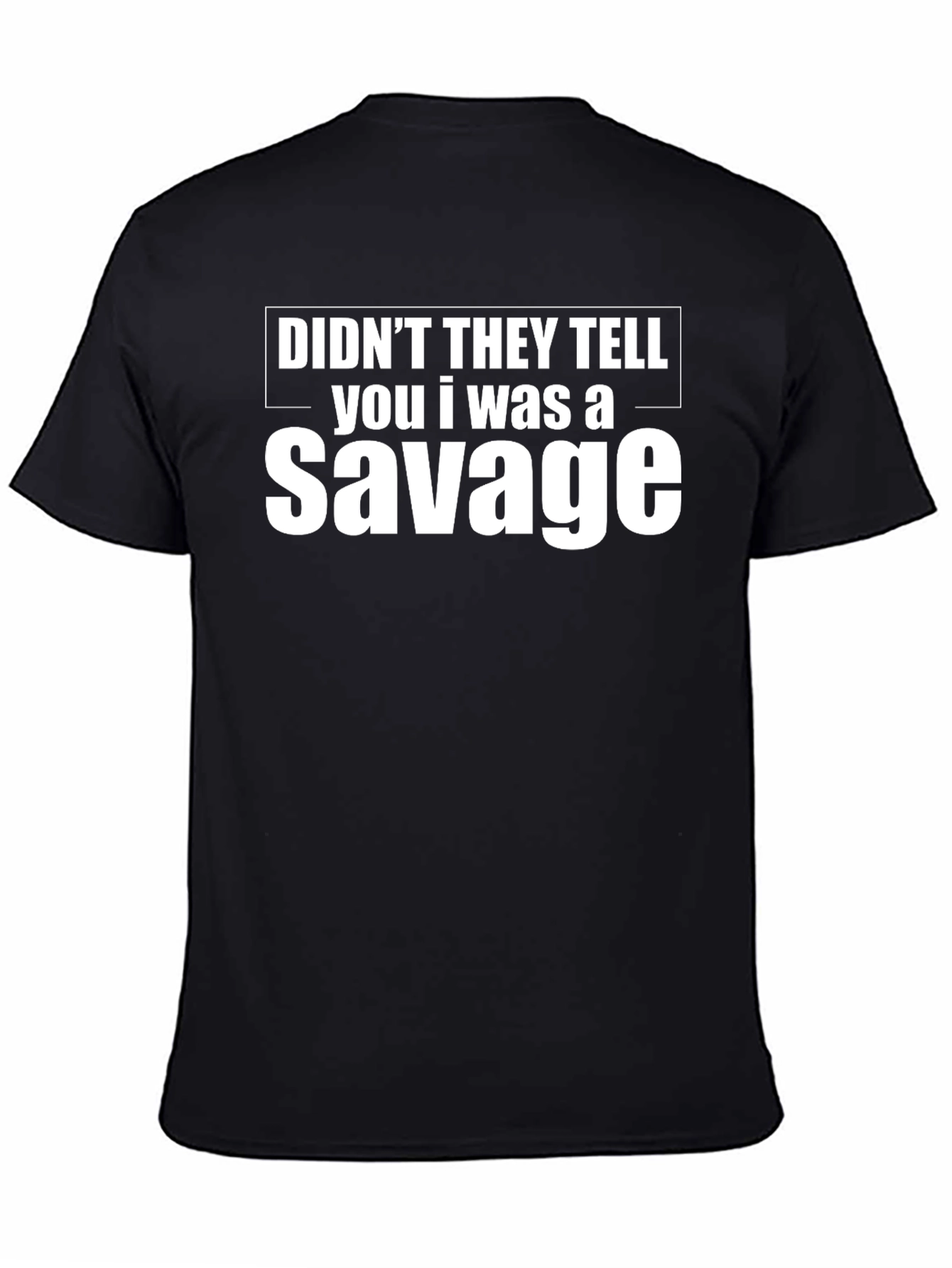 Savage Graphic Tee - Bold Statement T-Shirt